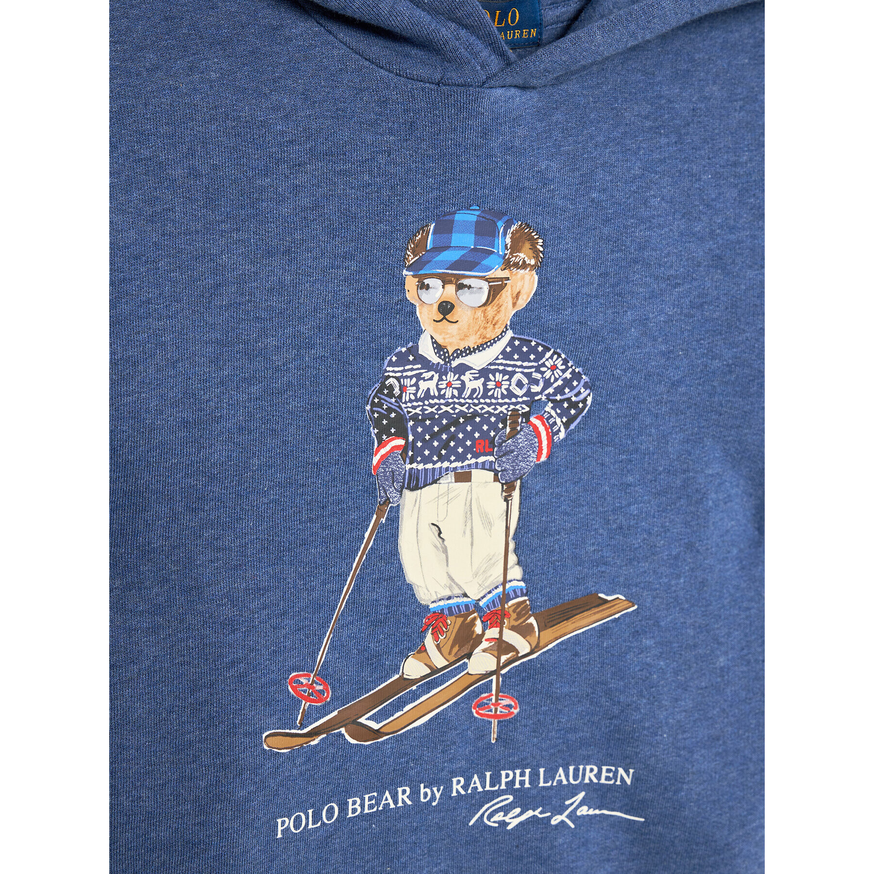 Polo Ralph Lauren Jopa Lsphood 323853823001 Modra Regular Fit - Pepit.si