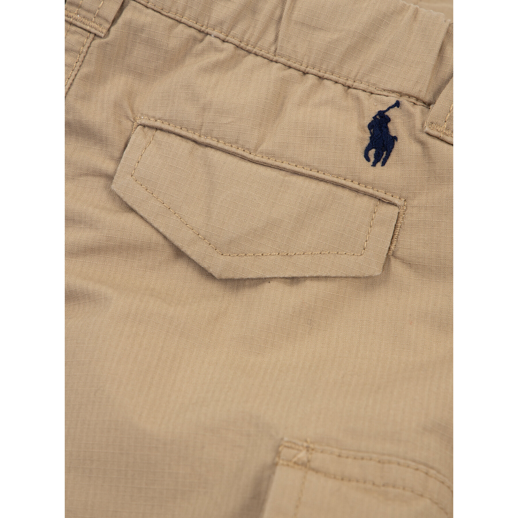 Polo Ralph Lauren Kratke hlače iz tkanine Cargo 323785699 Rjava Regular Fit - Pepit.si