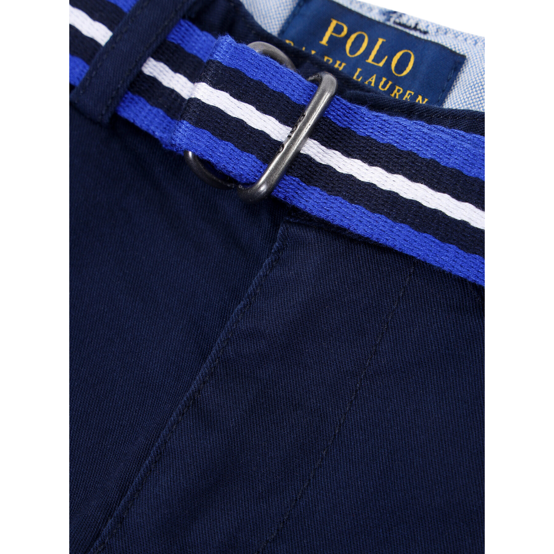 Polo Ralph Lauren Kratke hlače iz tkanine Spring II 323785697 Mornarsko modra Regular Fit - Pepit.si