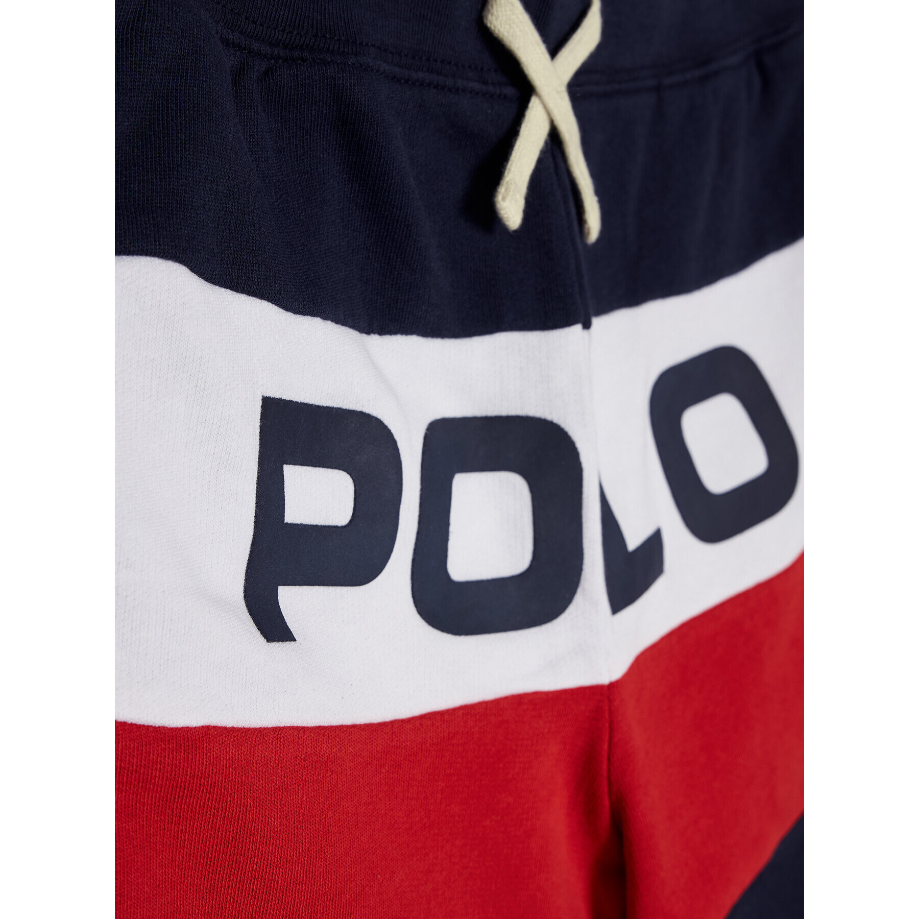 Polo Ralph Lauren Kratke hlače iz tkanine Summer II 323786440001 Mornarsko modra Regular Fit - Pepit.si