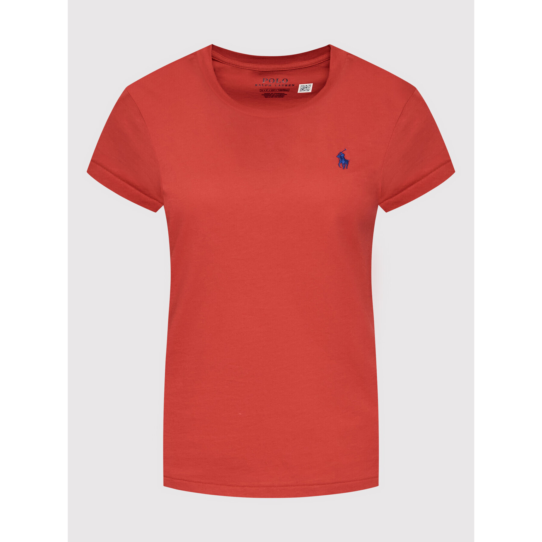 Polo Ralph Lauren Majica 211847073023 Rdeča Regular Fit - Pepit.si