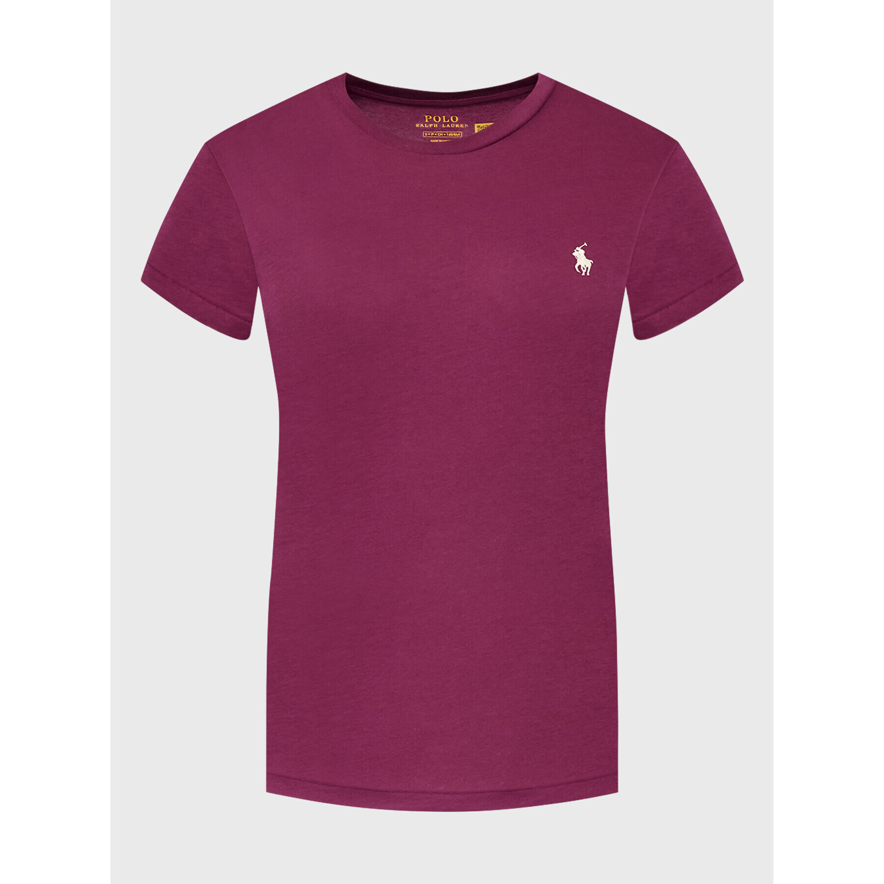 Polo Ralph Lauren Majica 211847073029 Bordo rdeča Regular Fit - Pepit.si