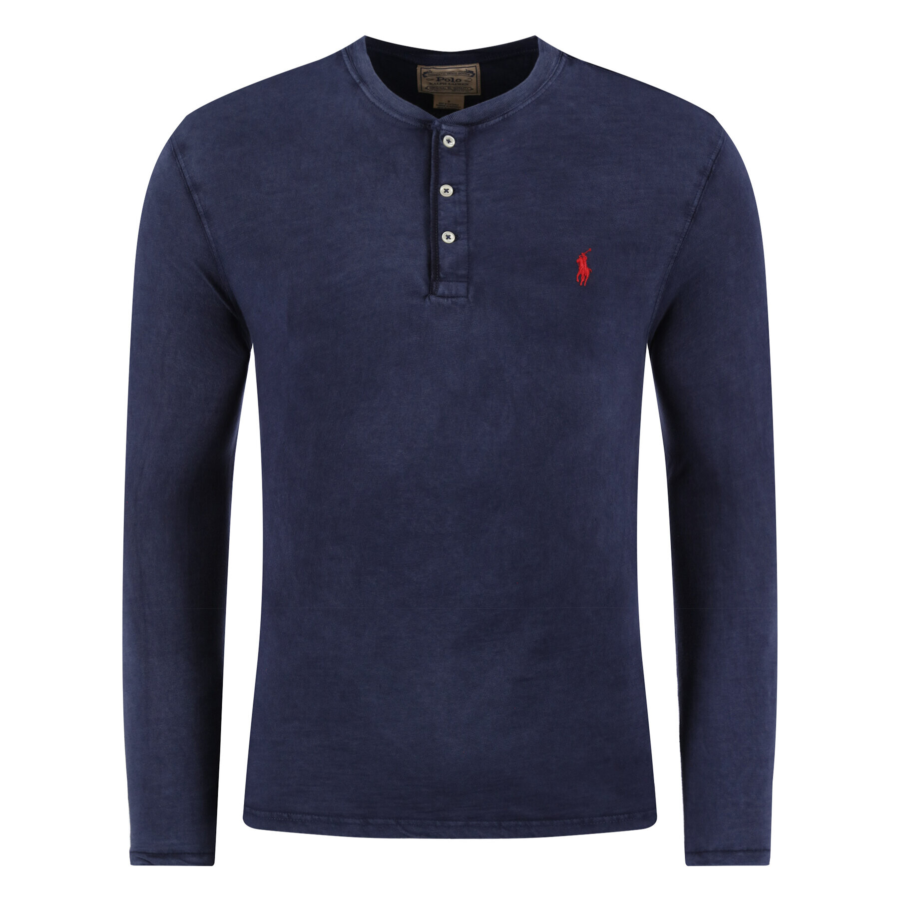 Polo Ralph Lauren Majica z dolgimi rokavi Classics 710790058 Mornarsko modra Regular Fit - Pepit.si