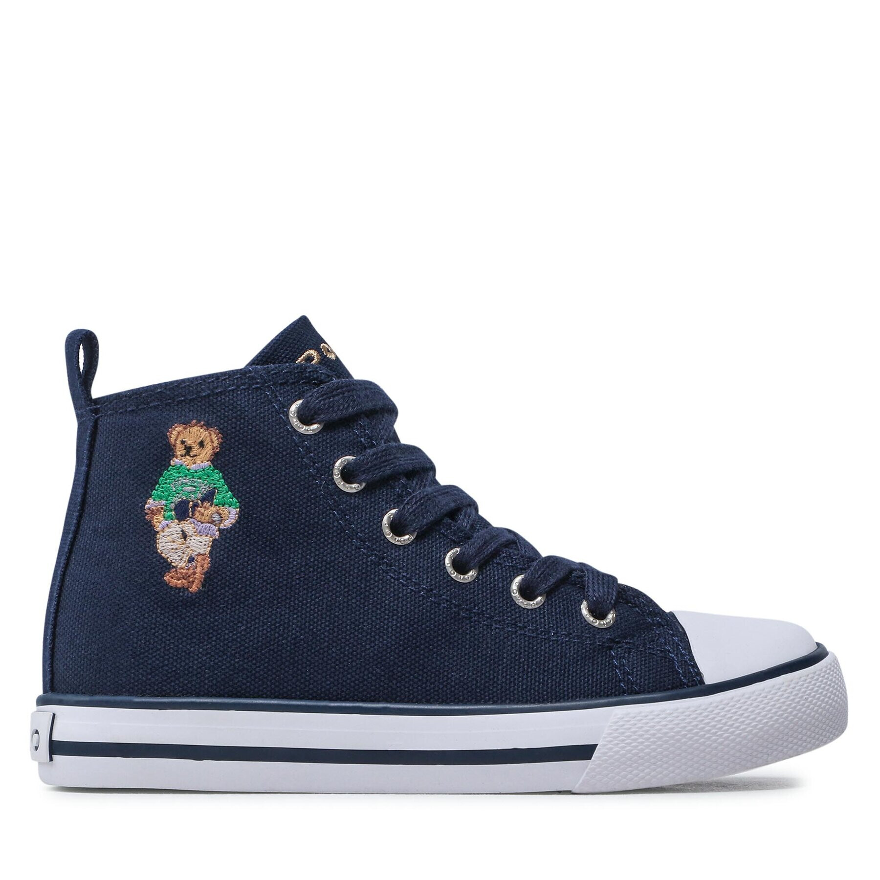 Polo Ralph Lauren Modne superge Hamptyn Hi II Bear RF103725 M Mornarsko modra - Pepit.si