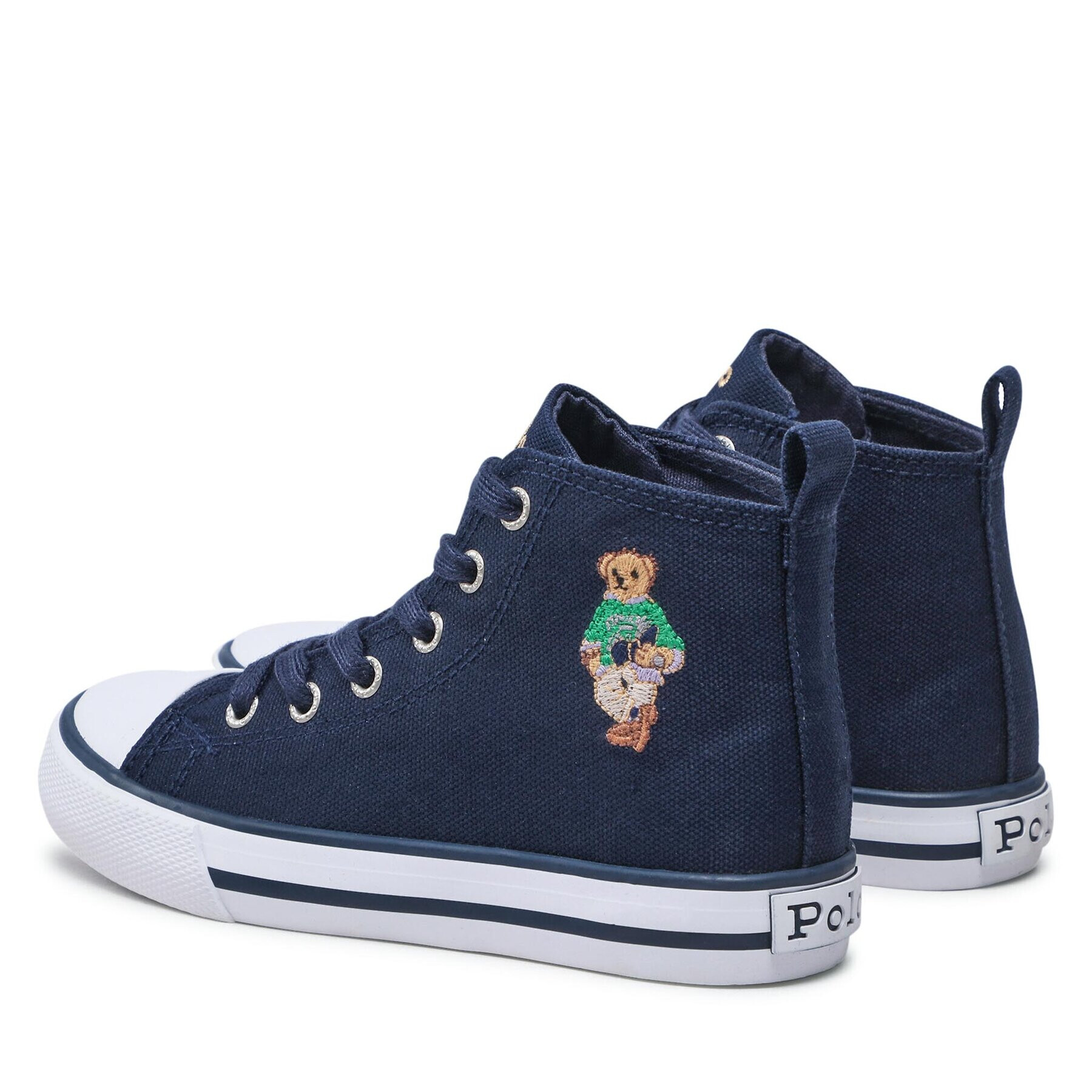 Polo Ralph Lauren Modne superge Hamptyn Hi II Bear RF103725 M Mornarsko modra - Pepit.si