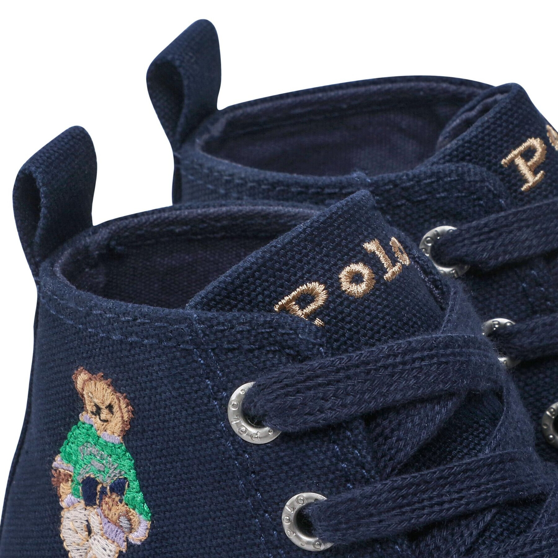 Polo Ralph Lauren Modne superge Hamptyn Hi II Bear RF103725 M Mornarsko modra - Pepit.si