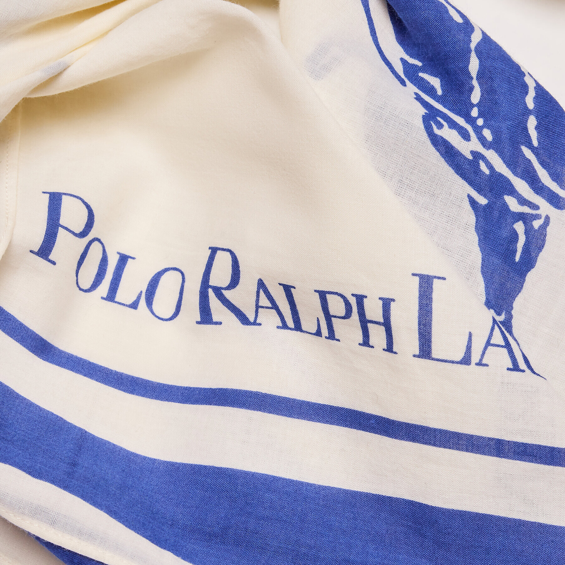 Polo Ralph Lauren Naglavna ruta 455909245001 Écru - Pepit.si