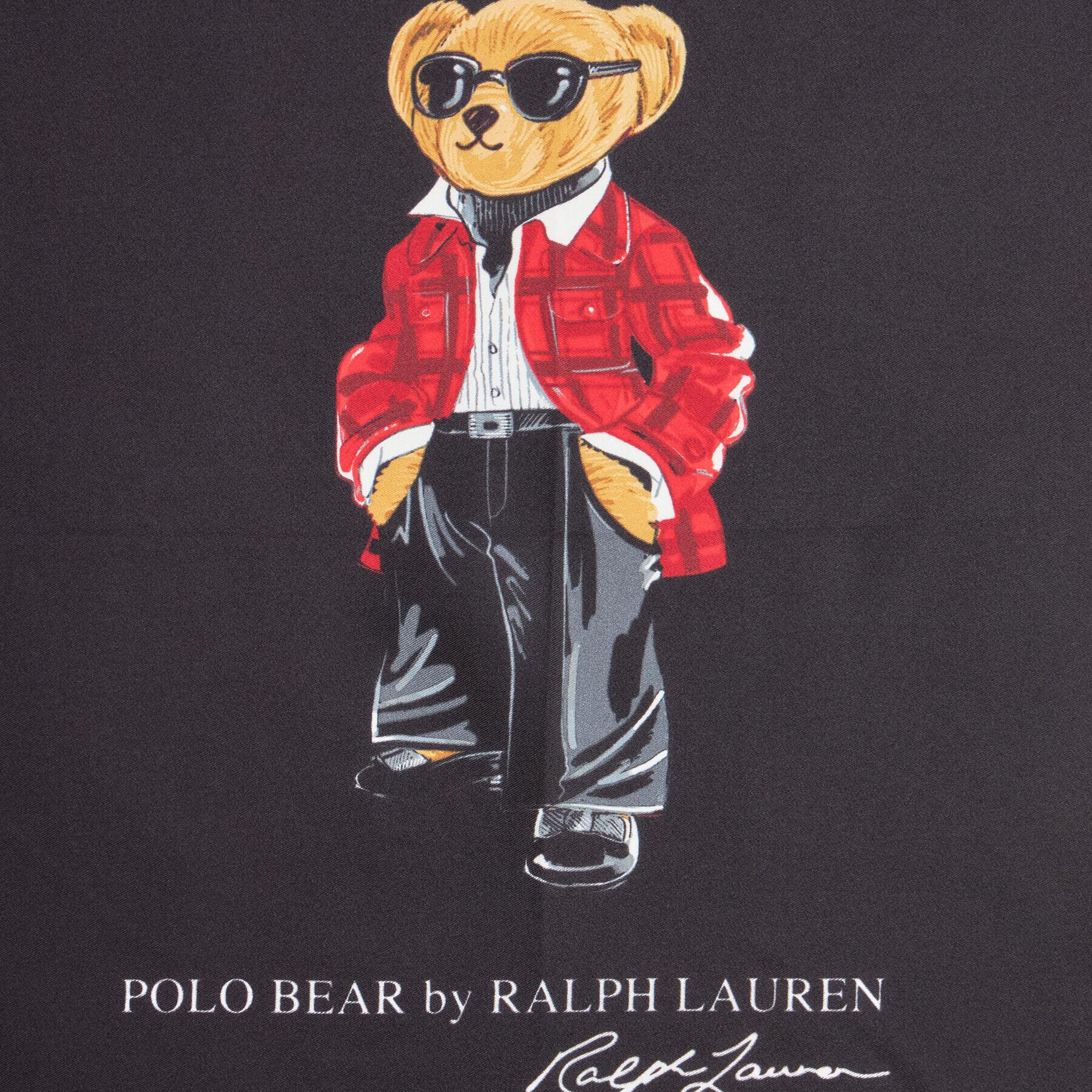 Polo Ralph Lauren Naglavna ruta 455931403001 Črna - Pepit.si