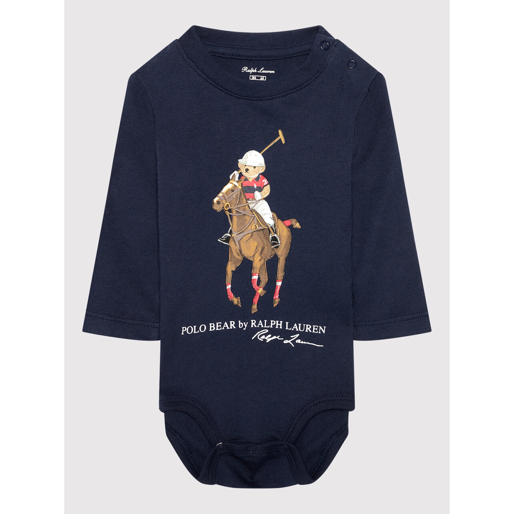 Polo Ralph Lauren Otroški bodi Lscnbdyst 320855354001 Mornarsko modra - Pepit.si