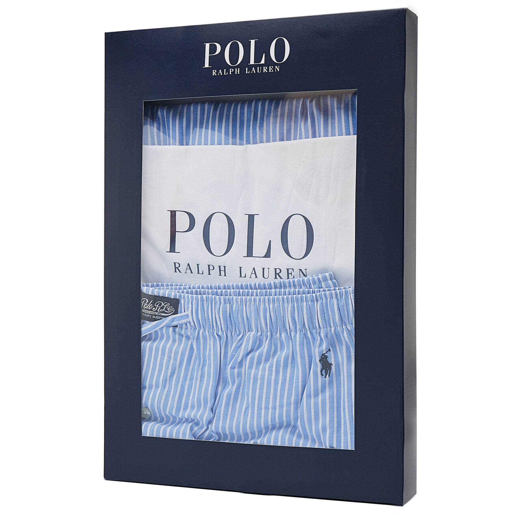 Polo Ralph Lauren Pižama 714866979003 Pisana Regular Fit - Pepit.si