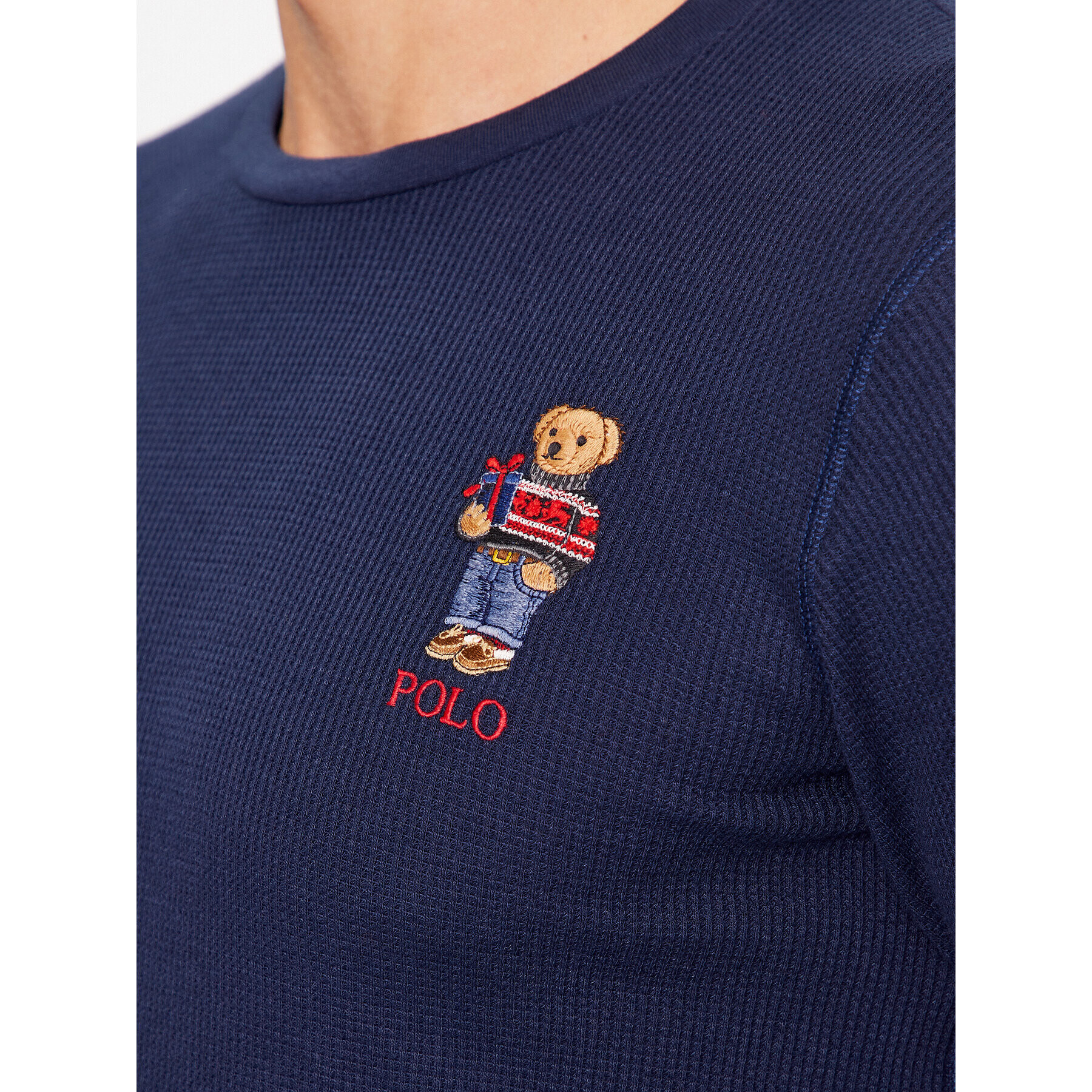 Polo Ralph Lauren Pižama 714915966001 Mornarsko modra Regular Fit - Pepit.si