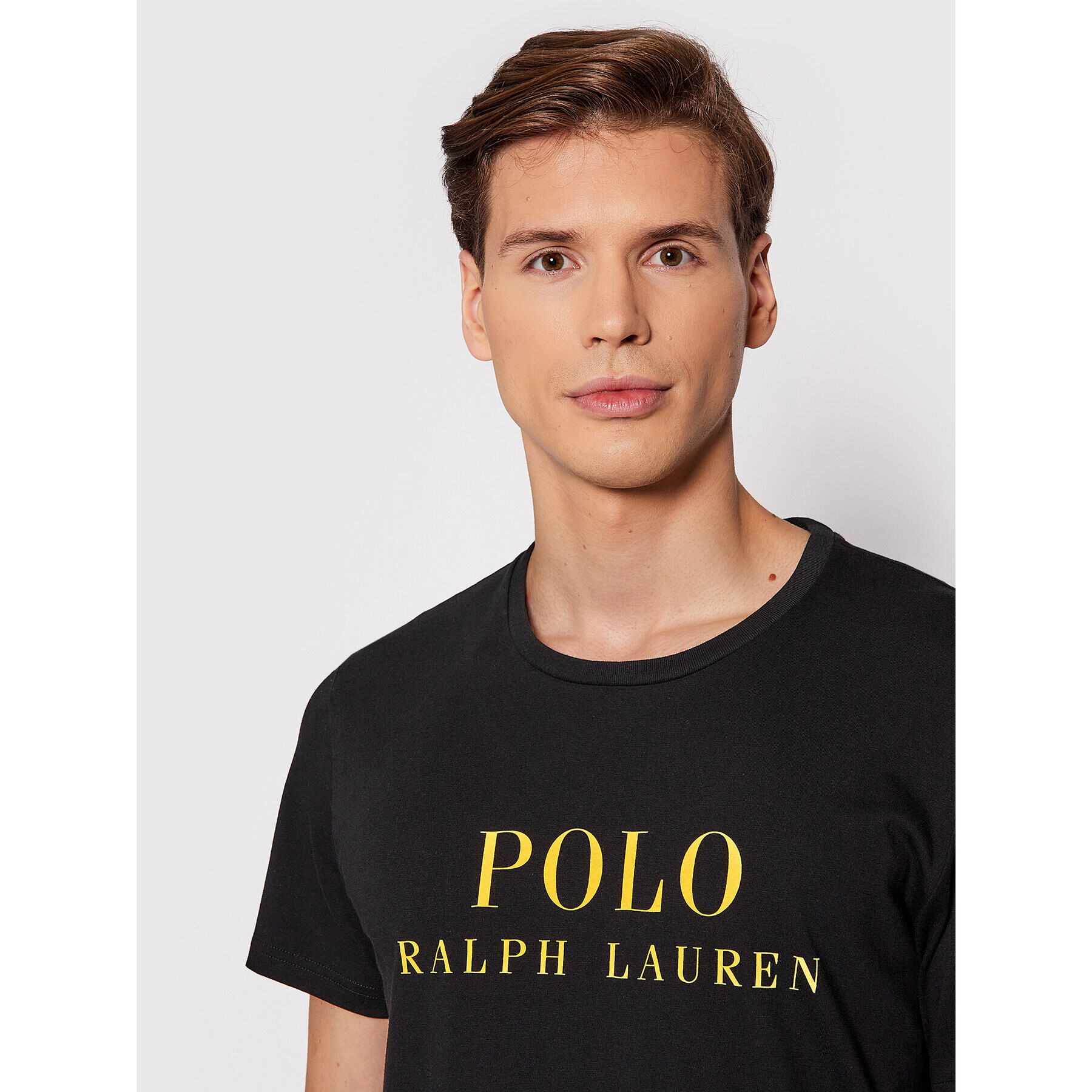 Polo Ralph Lauren Pižama Sle 714843424001 Črna - Pepit.si