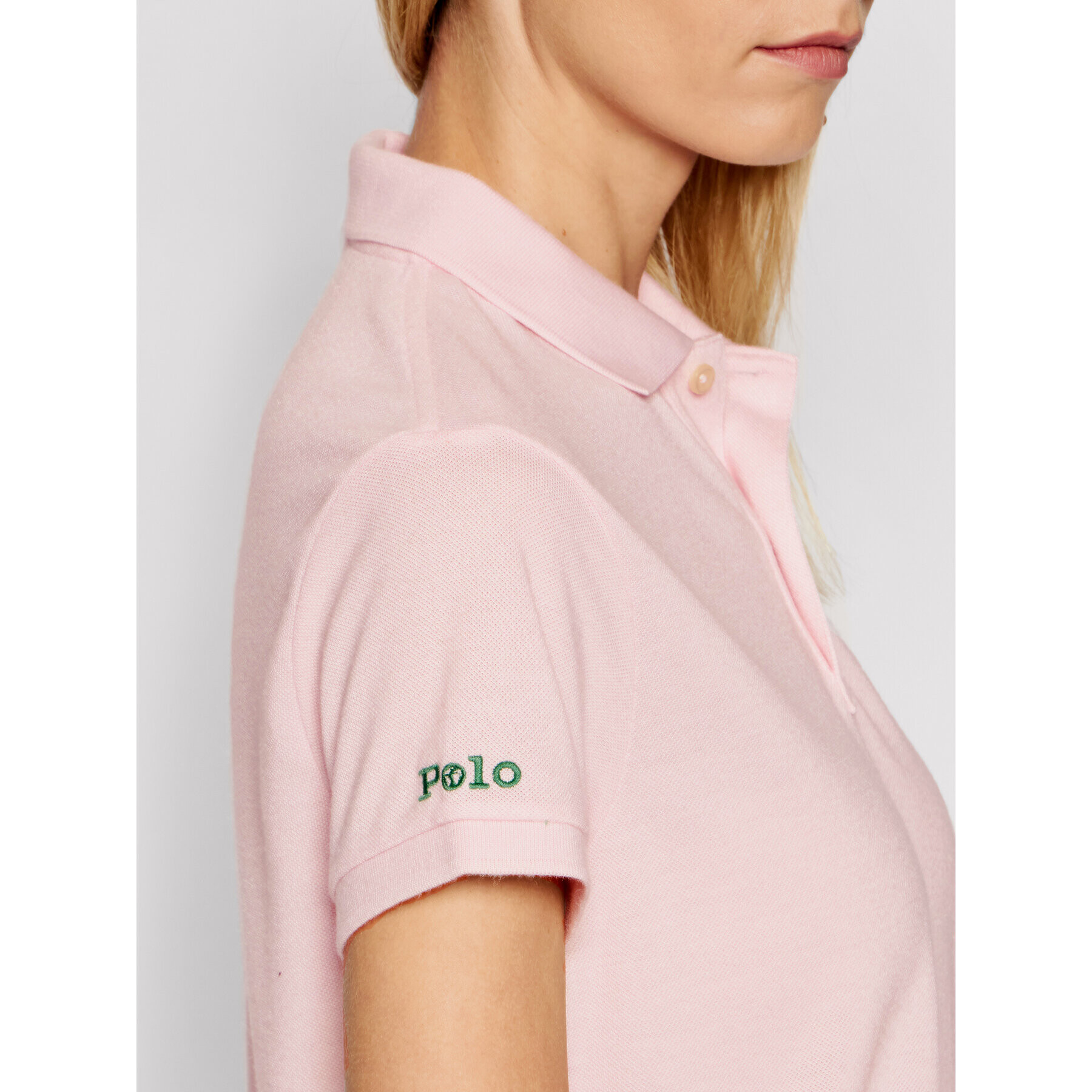 Polo Ralph Lauren Polo majica 211806666005 Roza Classic Fit - Pepit.si