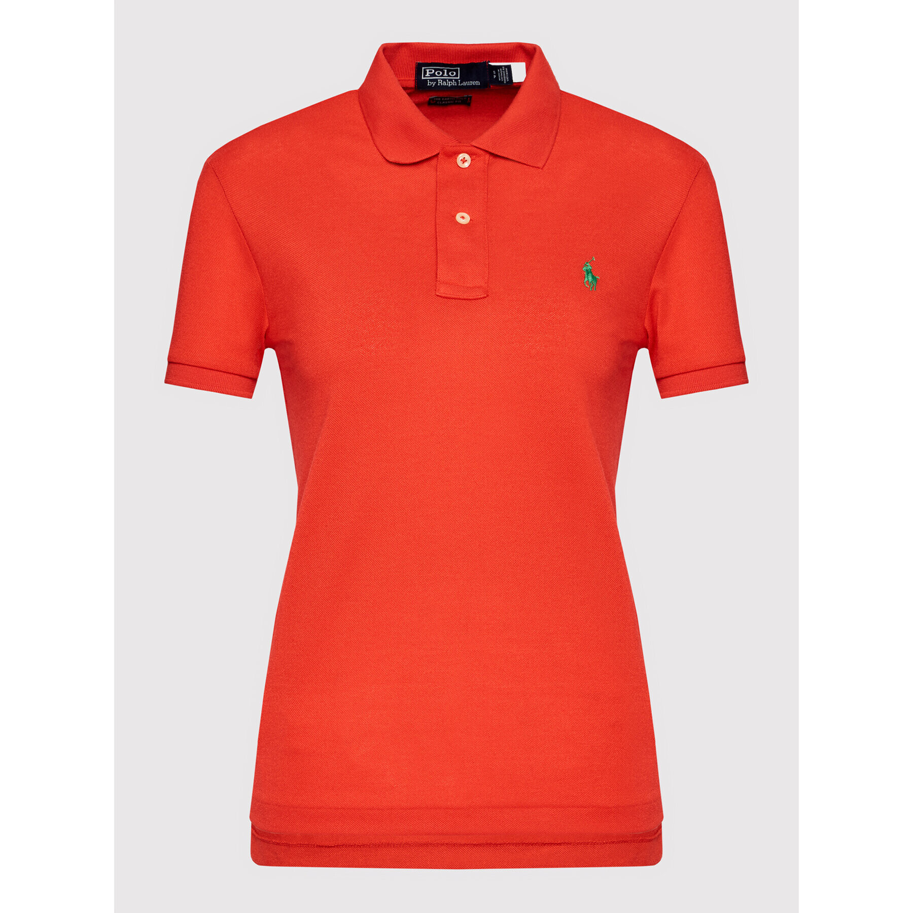 Polo Ralph Lauren Polo majica 211806666011 Rdeča Classic Fit - Pepit.si