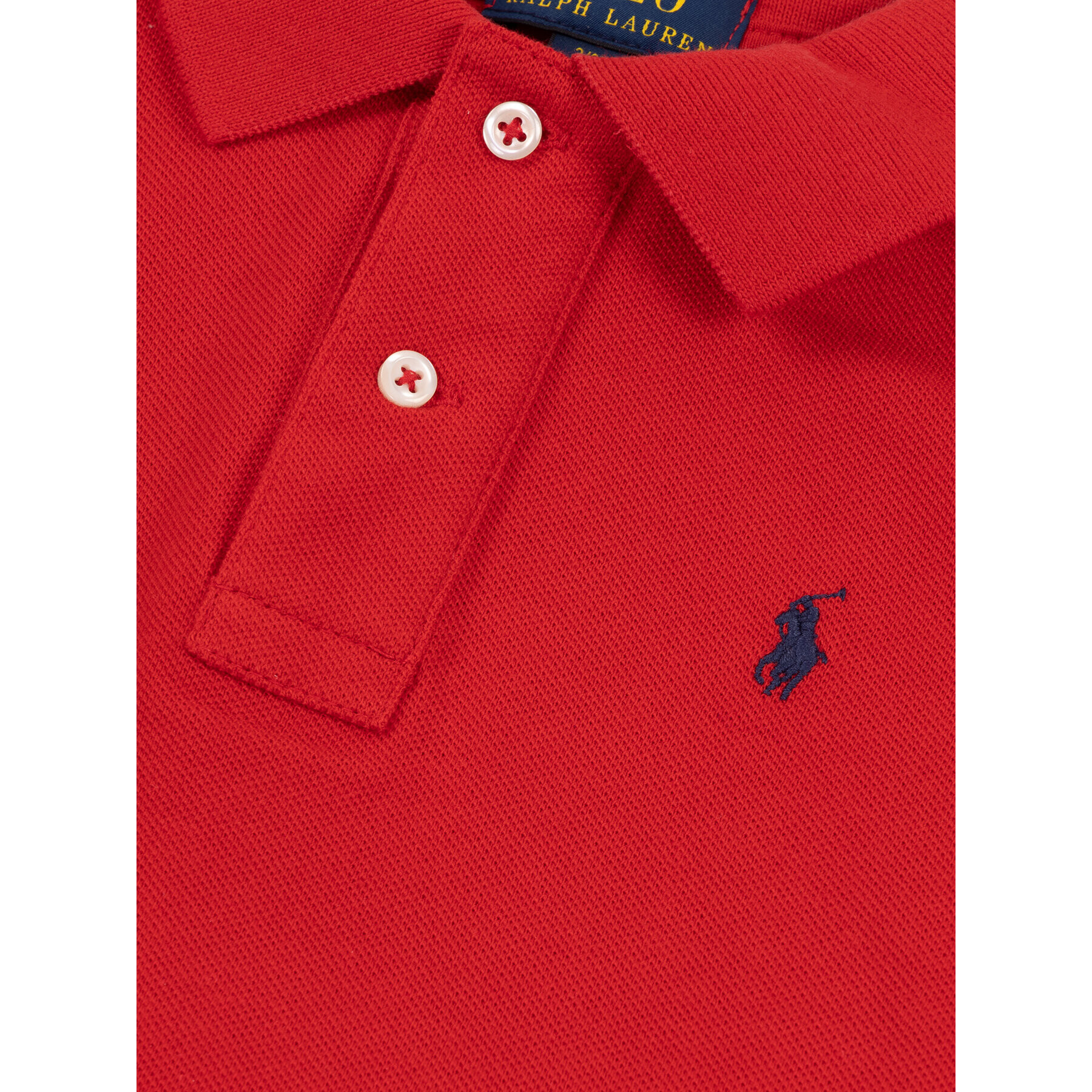 Polo Ralph Lauren Polo majica 321603252 Rdeča Regular Fit - Pepit.si