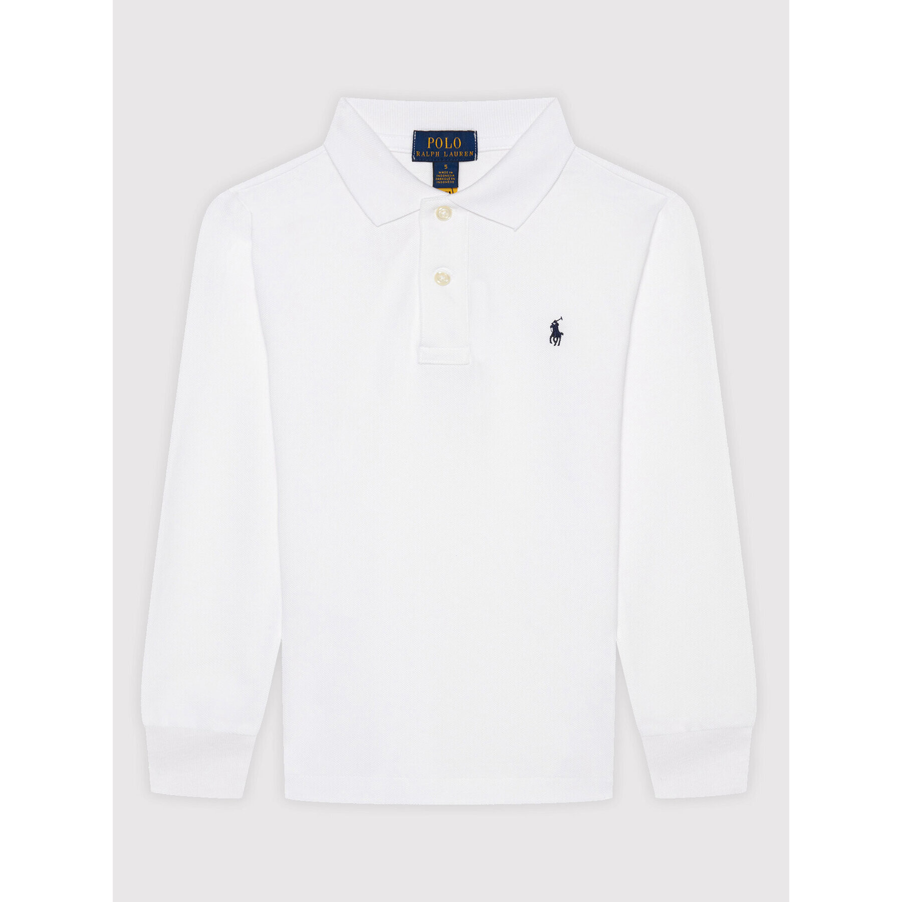 Polo Ralph Lauren Polo majica 322703634013 Bela Regular Fit - Pepit.si