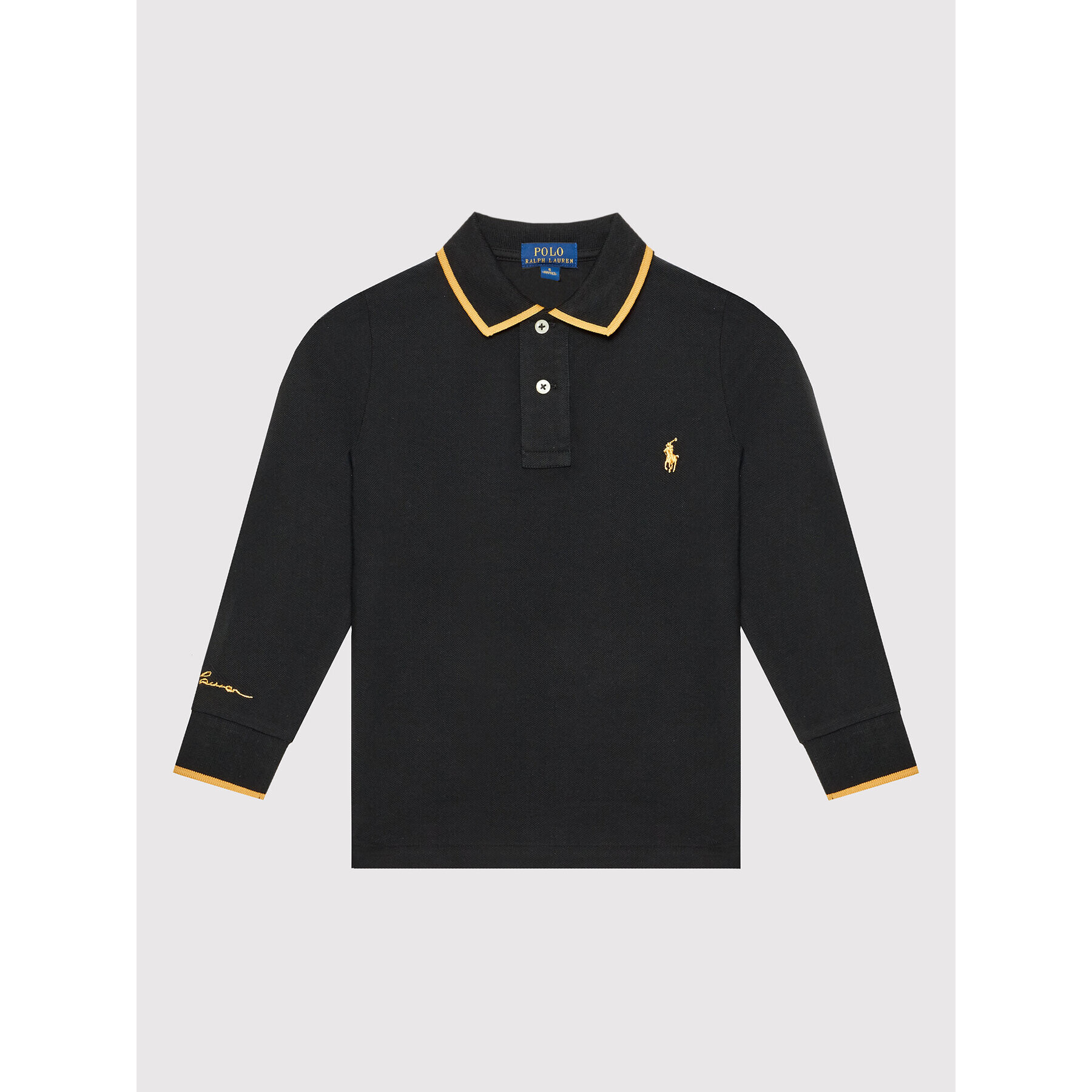 Polo Ralph Lauren Polo majica 322857270002 Črna Regular Fit - Pepit.si