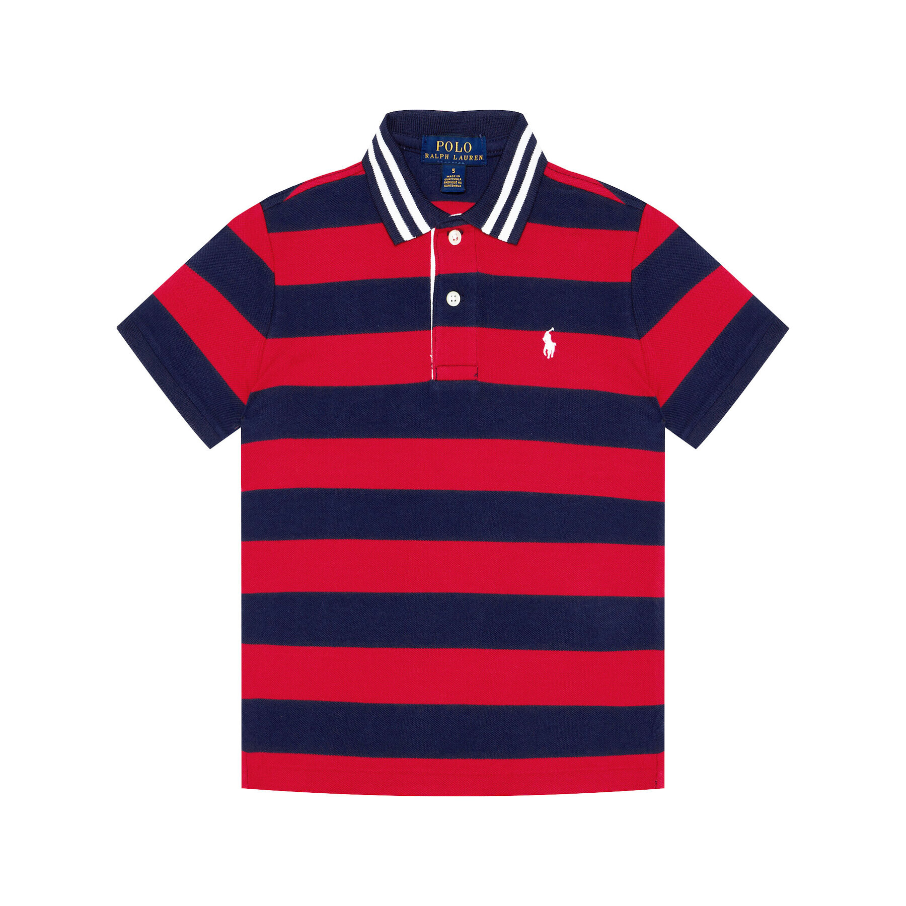 Polo Ralph Lauren Polo majica 323793534001 Pisana Regular Fit - Pepit.si