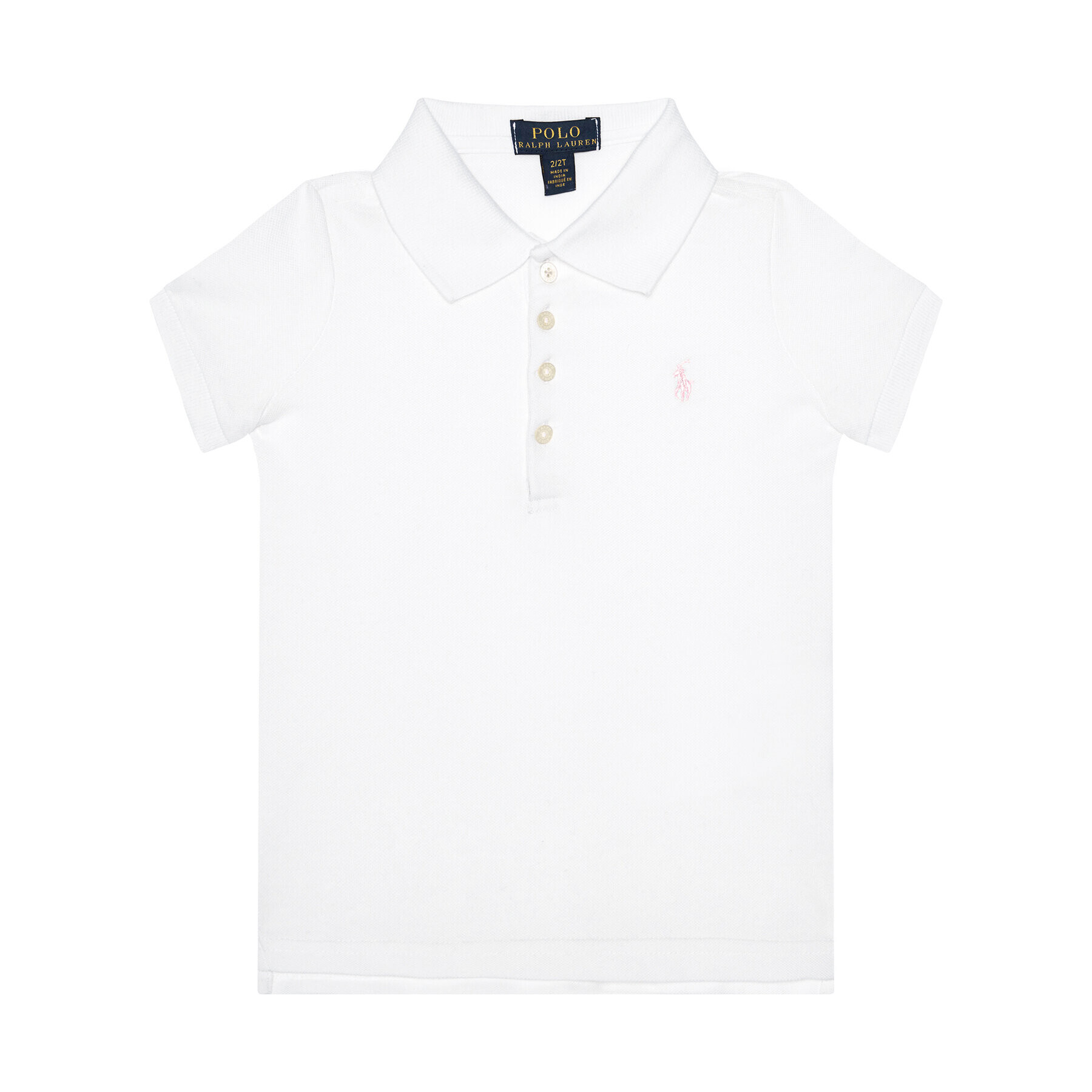 Polo Ralph Lauren Polo majica Core Replen 311573242 Bela Regular Fit - Pepit.si