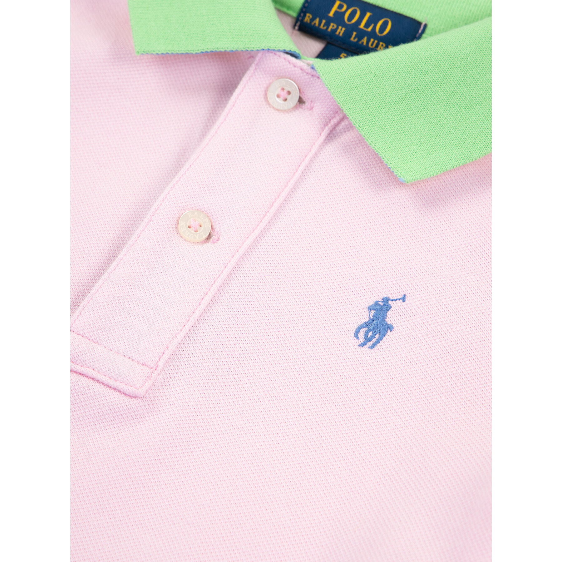 Polo Ralph Lauren Polo majica Layered 311793937 Roza Regular Fit - Pepit.si