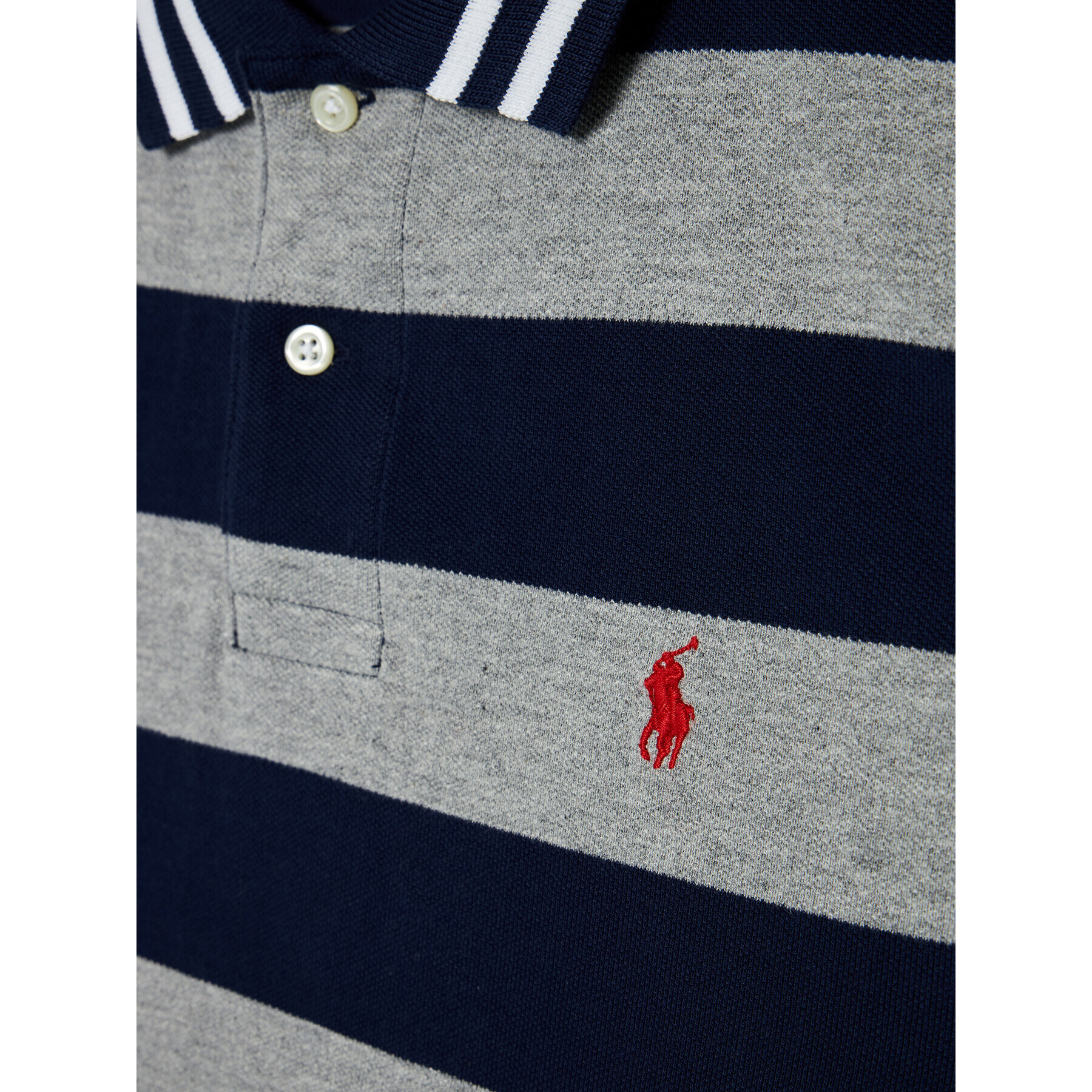 Polo Ralph Lauren Polo majica Ss Kc 323793534002 Mornarsko modra Regular Fit - Pepit.si