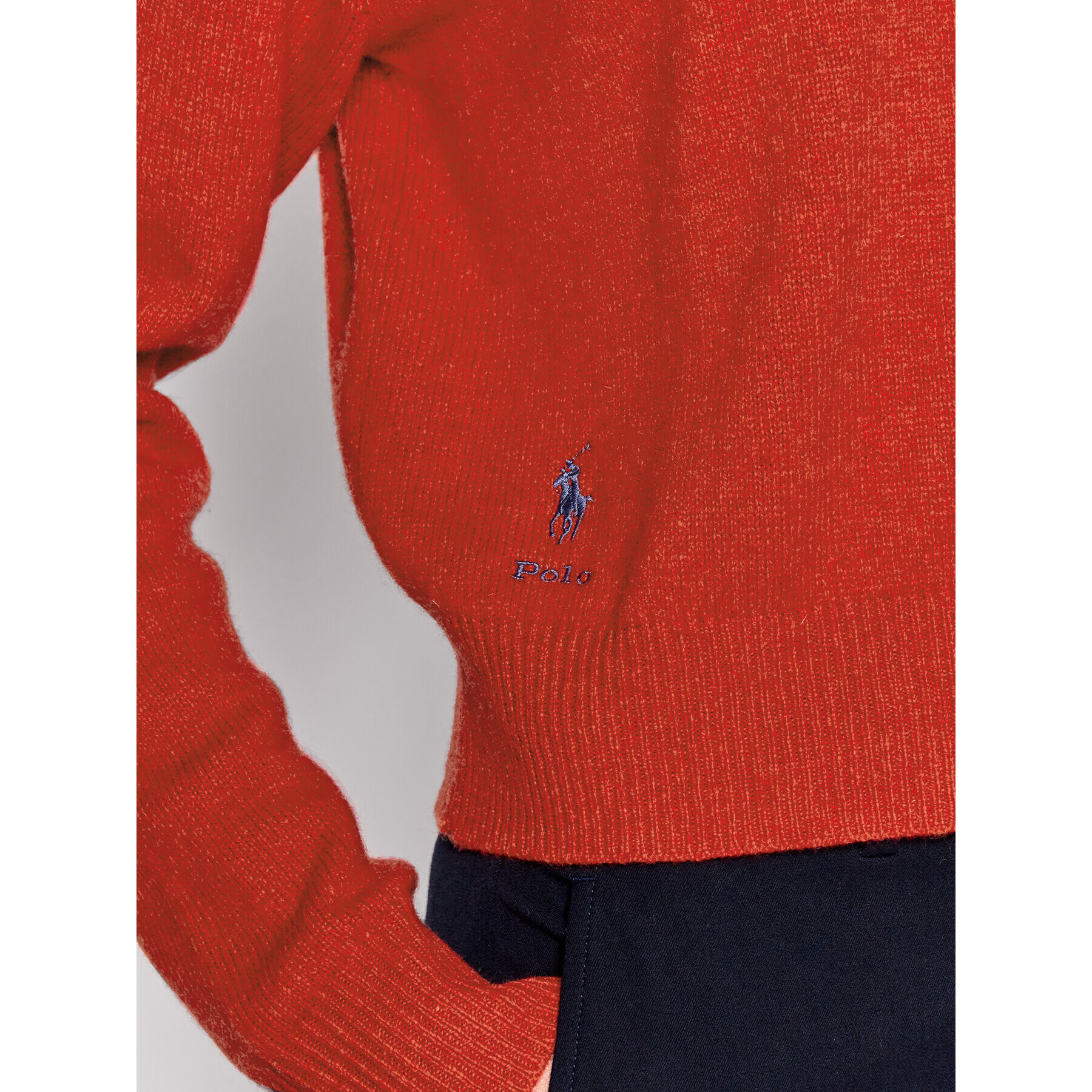 Polo Ralph Lauren Pulover 211872736001 Rdeča Regular Fit - Pepit.si