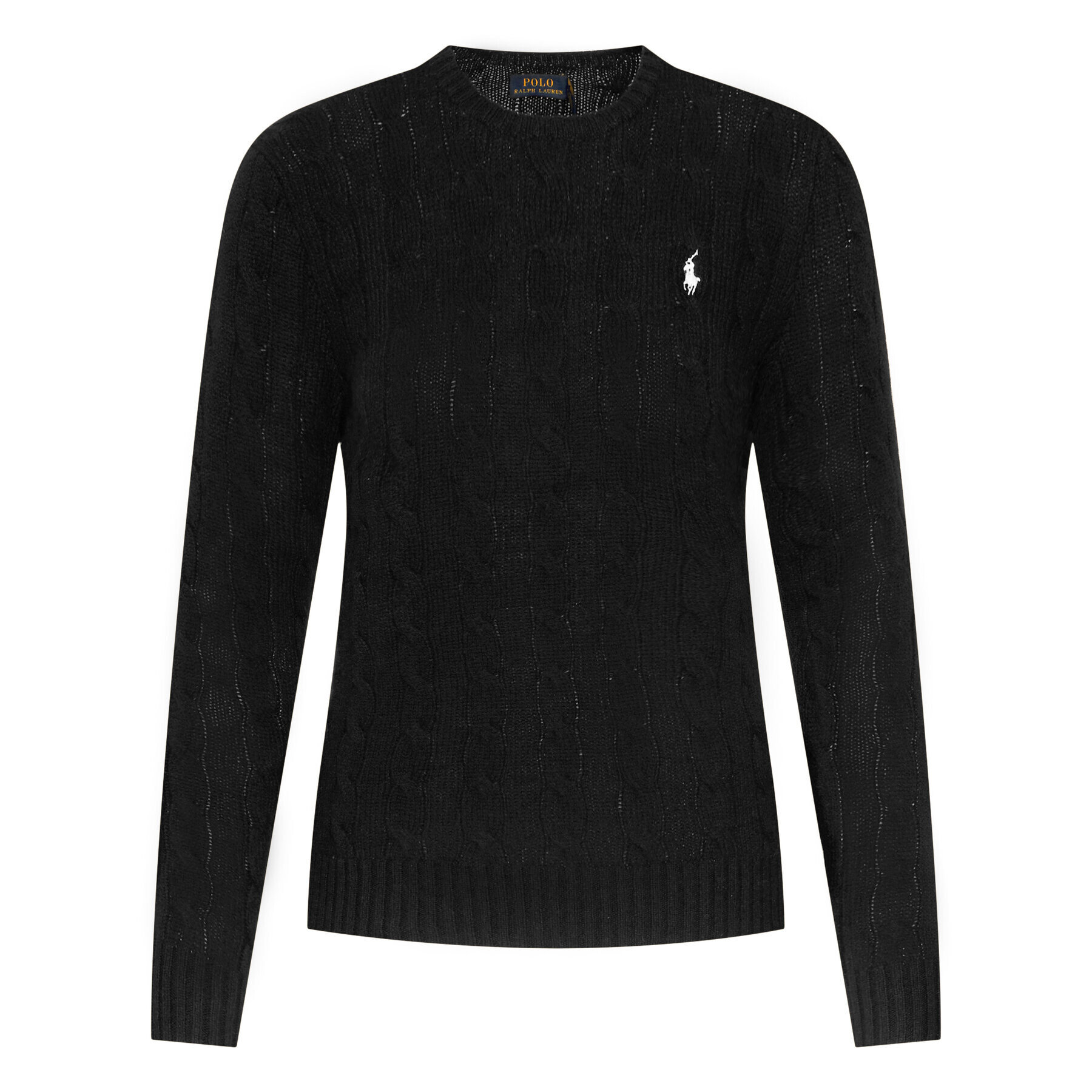 Polo Ralph Lauren Pulover Julianna Wool/Cashmere 211525764002 Črna Regular Fit - Pepit.si