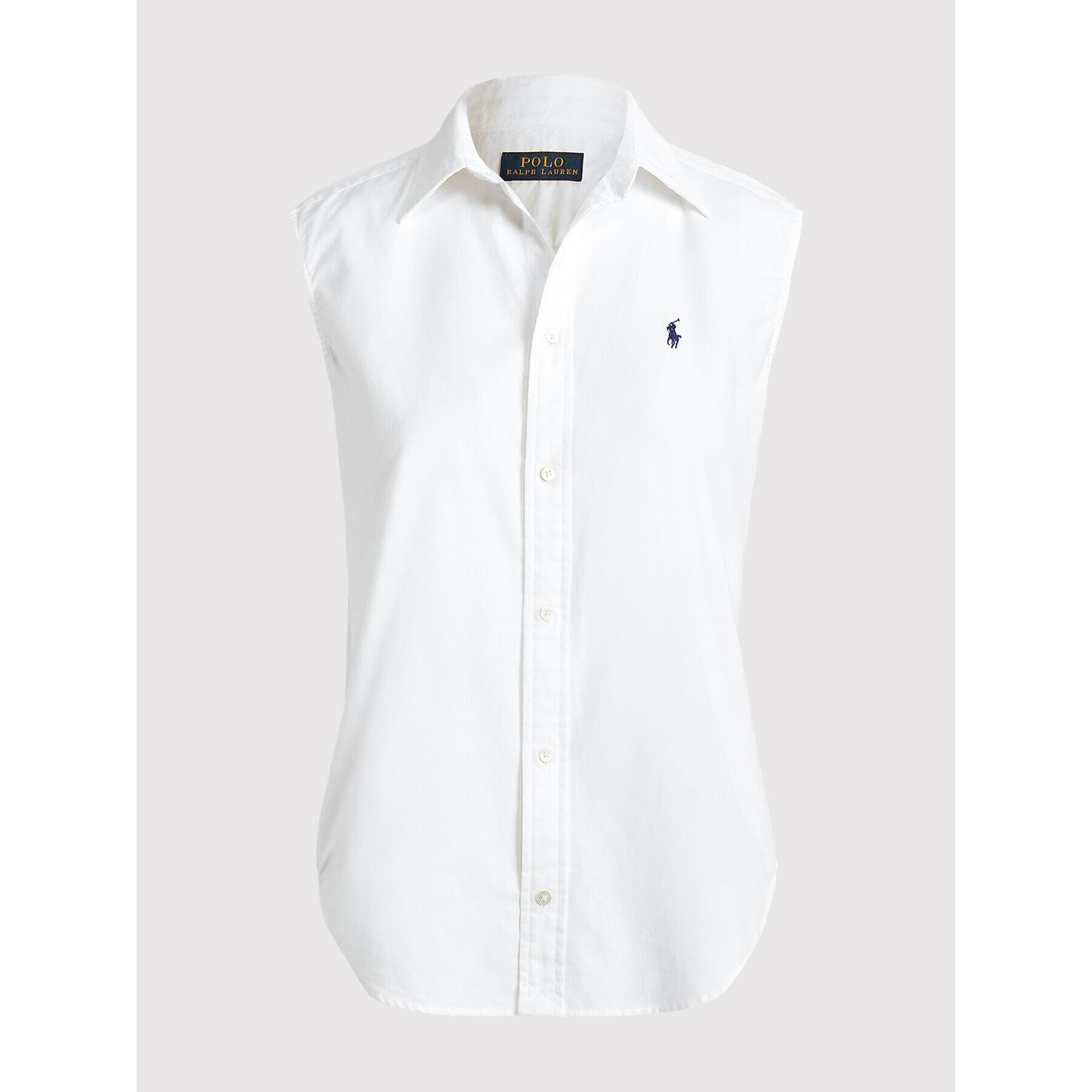 Polo Ralph Lauren Srajca 211863985001 Bela Regular Fit - Pepit.si