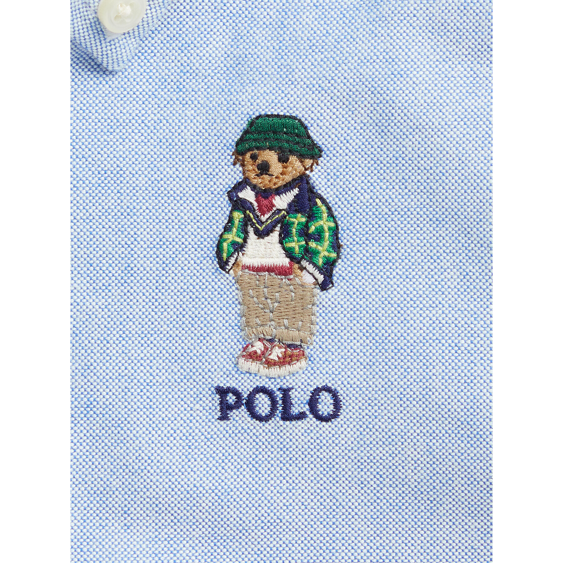 Polo Ralph Lauren Srajca Ls Bd 322918242001 Modra Regular Fit - Pepit.si