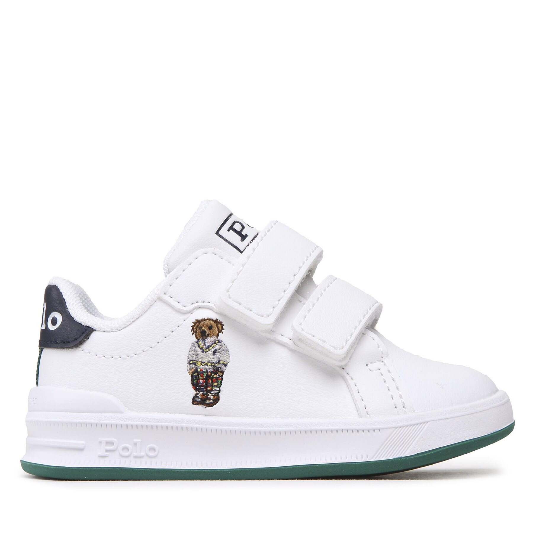 Polo Ralph Lauren Superge Heritage Court Ii Bear Ez RF104113 Bela - Pepit.si