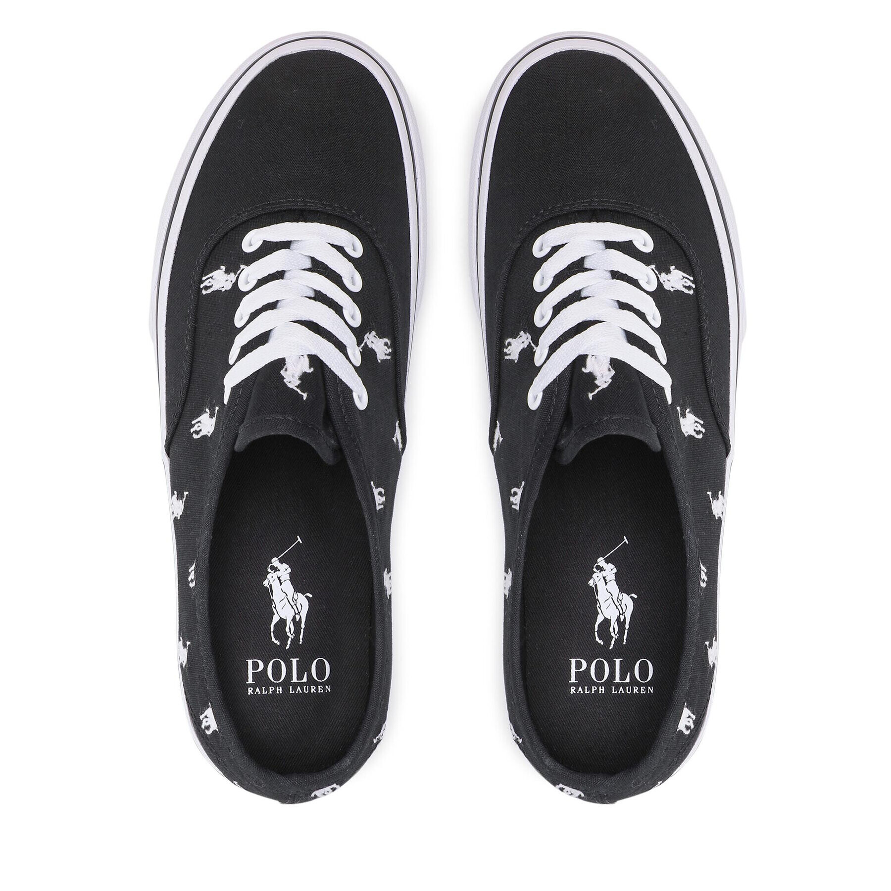 Polo Ralph Lauren Tenis superge Keaton 816841209015 Črna - Pepit.si