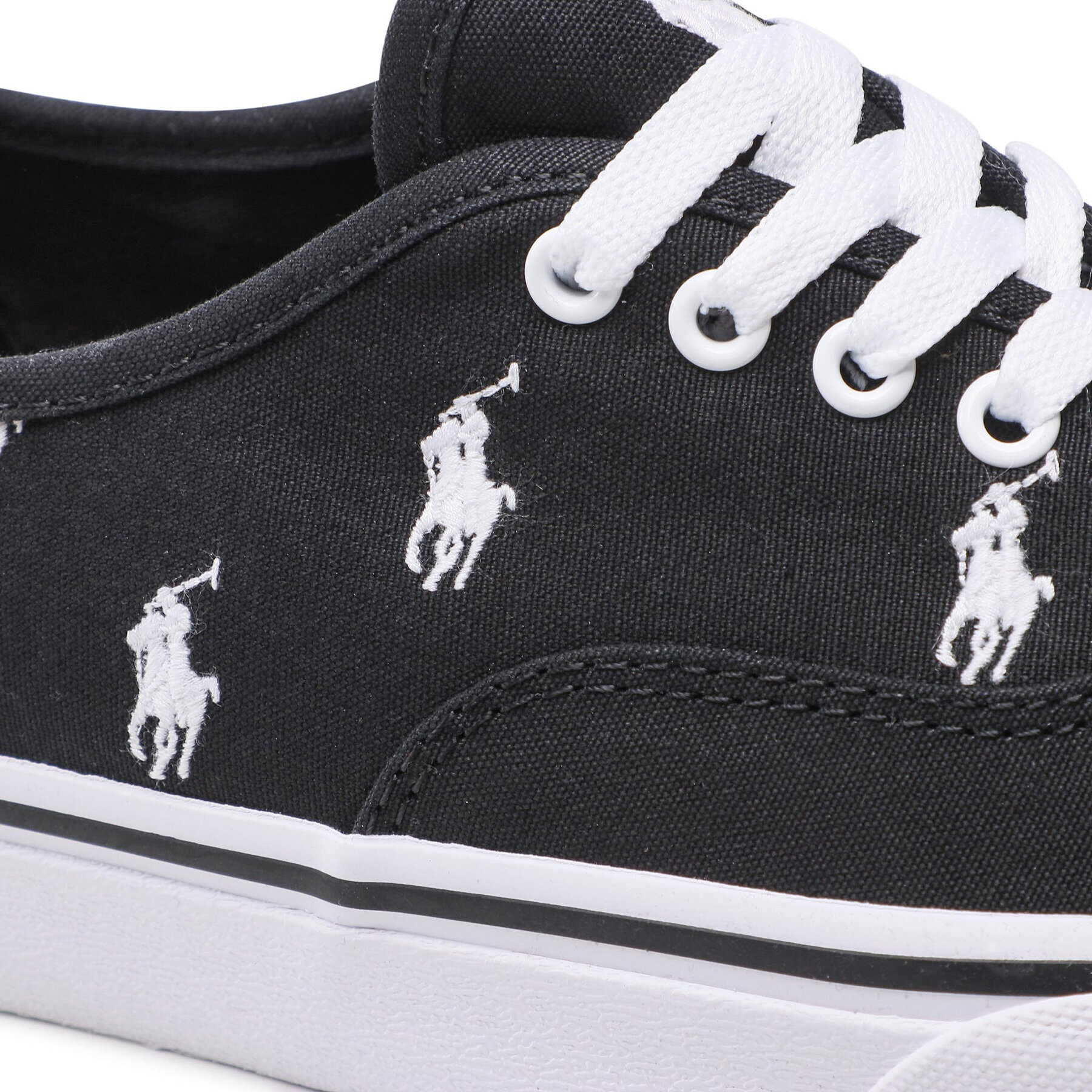 Polo Ralph Lauren Tenis superge Keaton 816841209015 Črna - Pepit.si