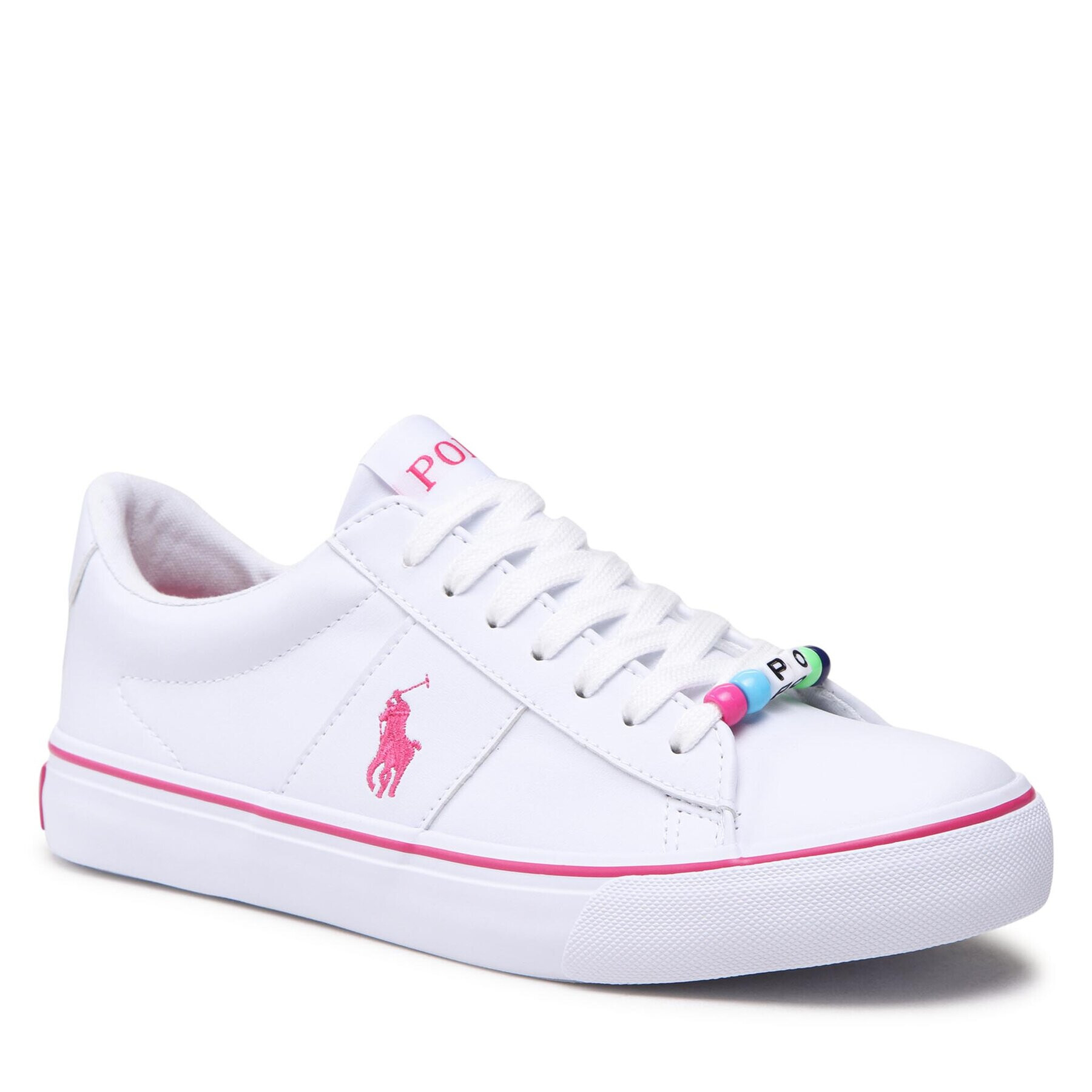 Polo Ralph Lauren Tenis superge Sayer RF104120 Bela - Pepit.si