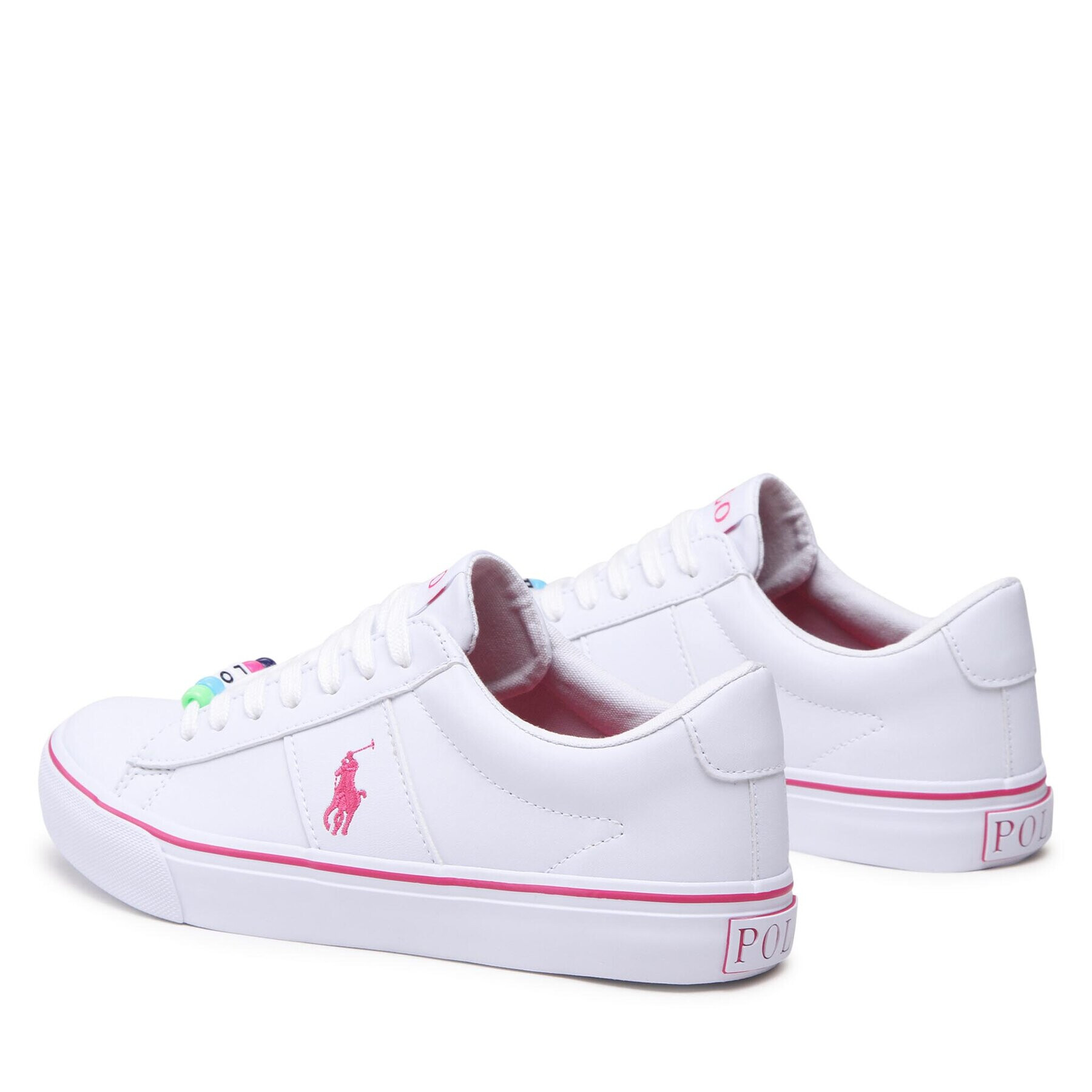 Polo Ralph Lauren Tenis superge Sayer RF104120 Bela - Pepit.si