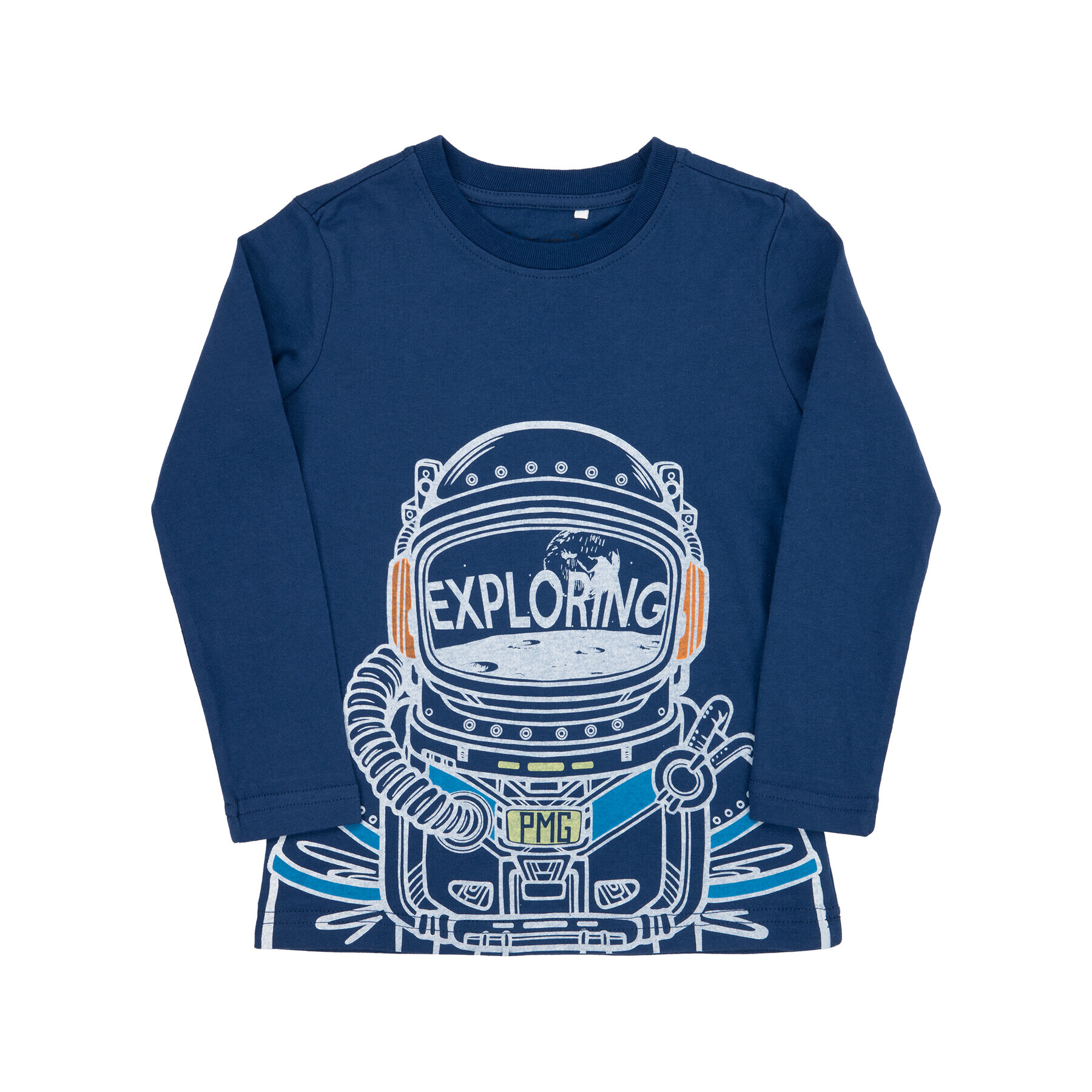 Primigi Bluza Space Mission 44212011 Mornarsko modra Regular Fit - Pepit.si