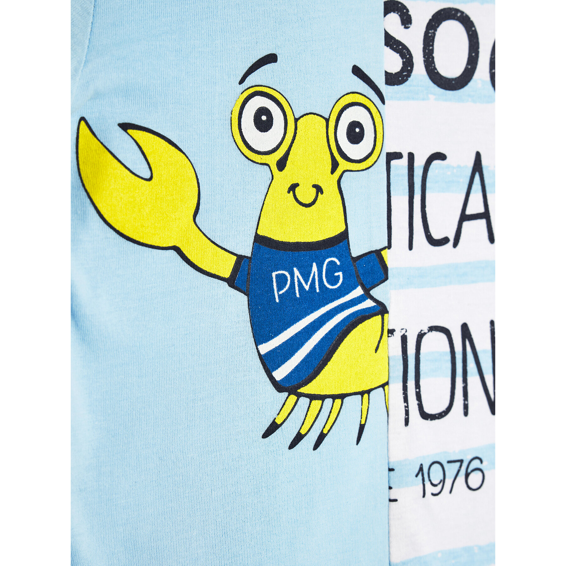 Primigi Majica Sea Friends 45221041 Modra Regular Fit - Pepit.si