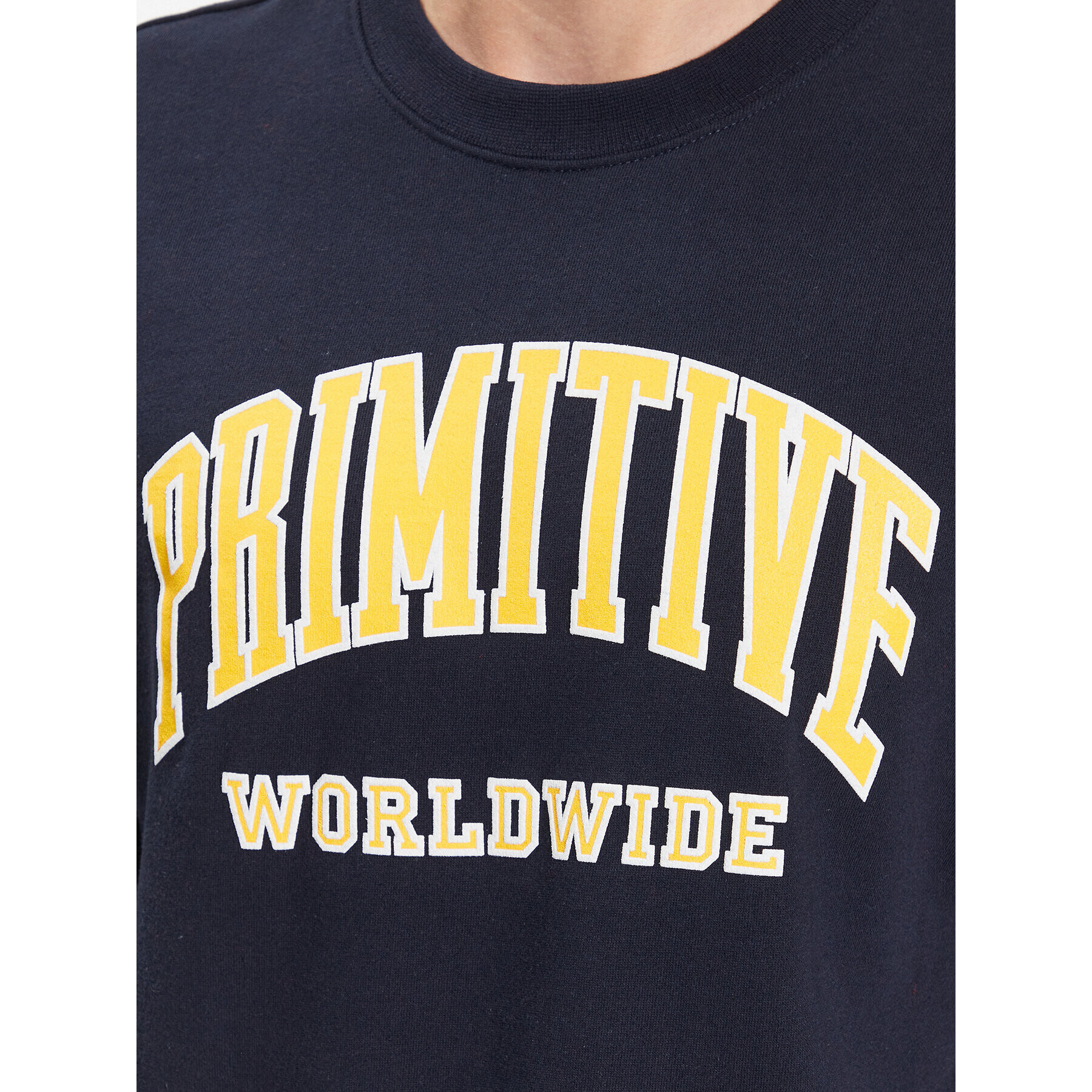 Primitive Jopa Collegiate Worldwide PAPSP2315 Mornarsko modra Regular Fit - Pepit.si