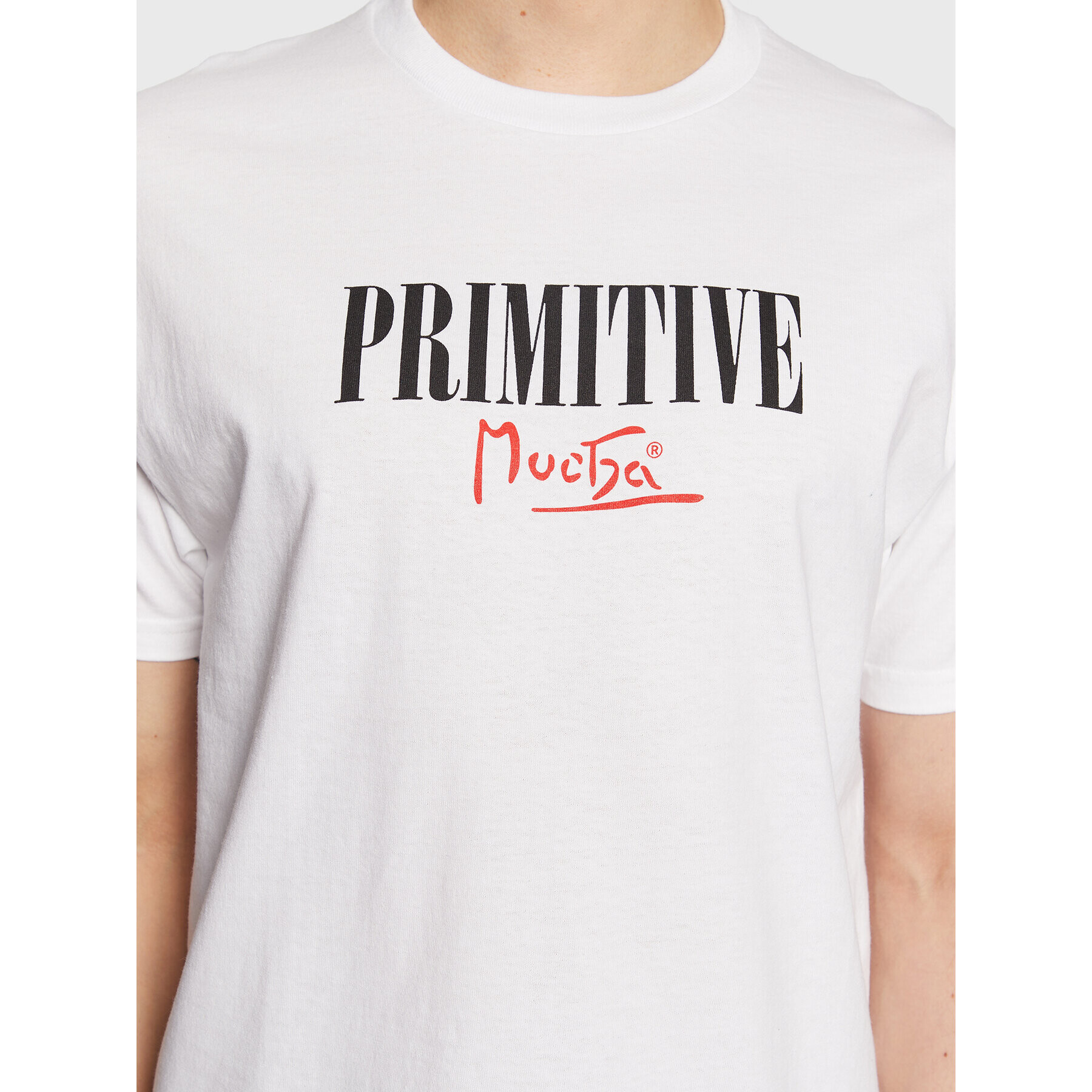 Primitive Majica P12684 Bela Regular Fit - Pepit.si