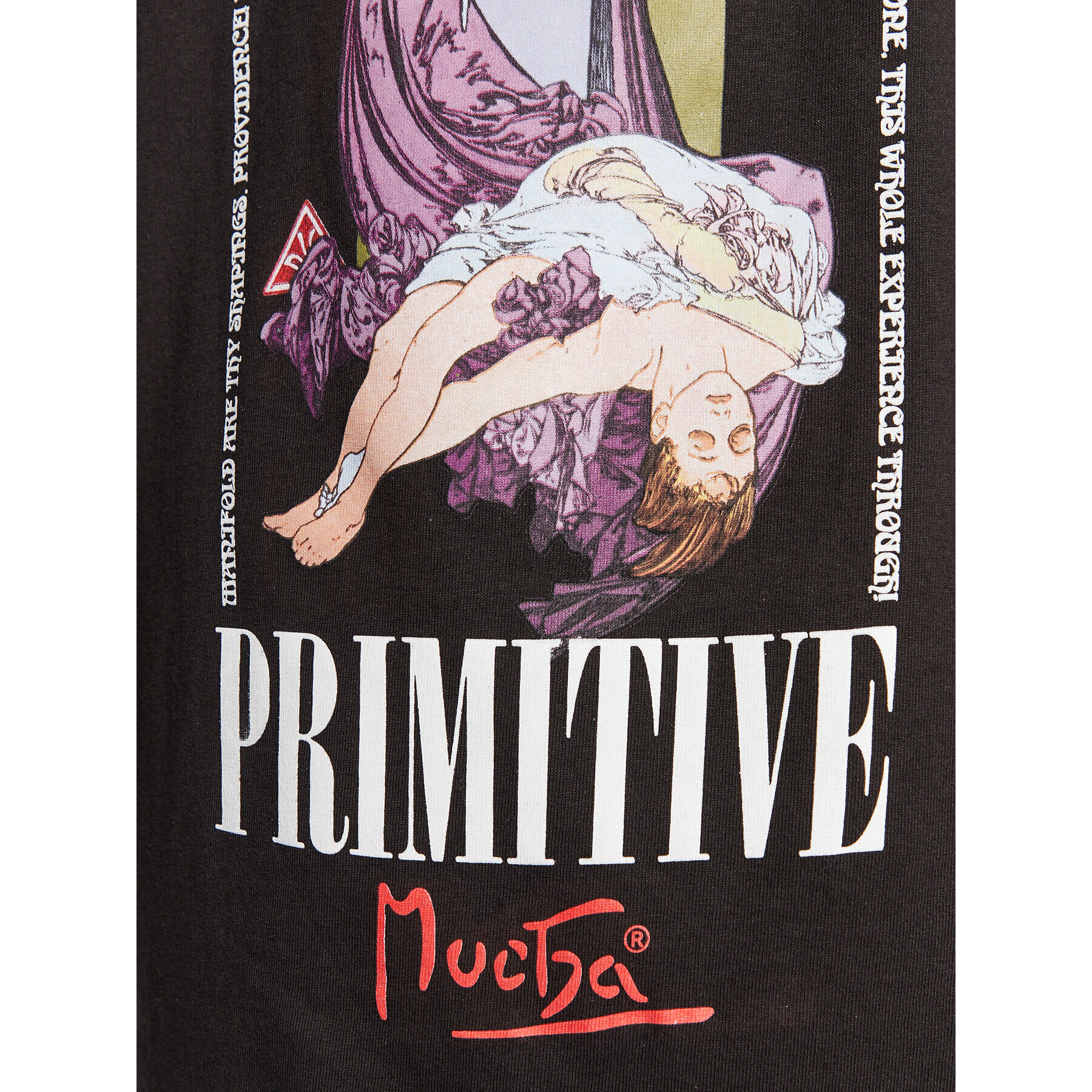 Primitive Majica P12686 Črna Regular Fit - Pepit.si