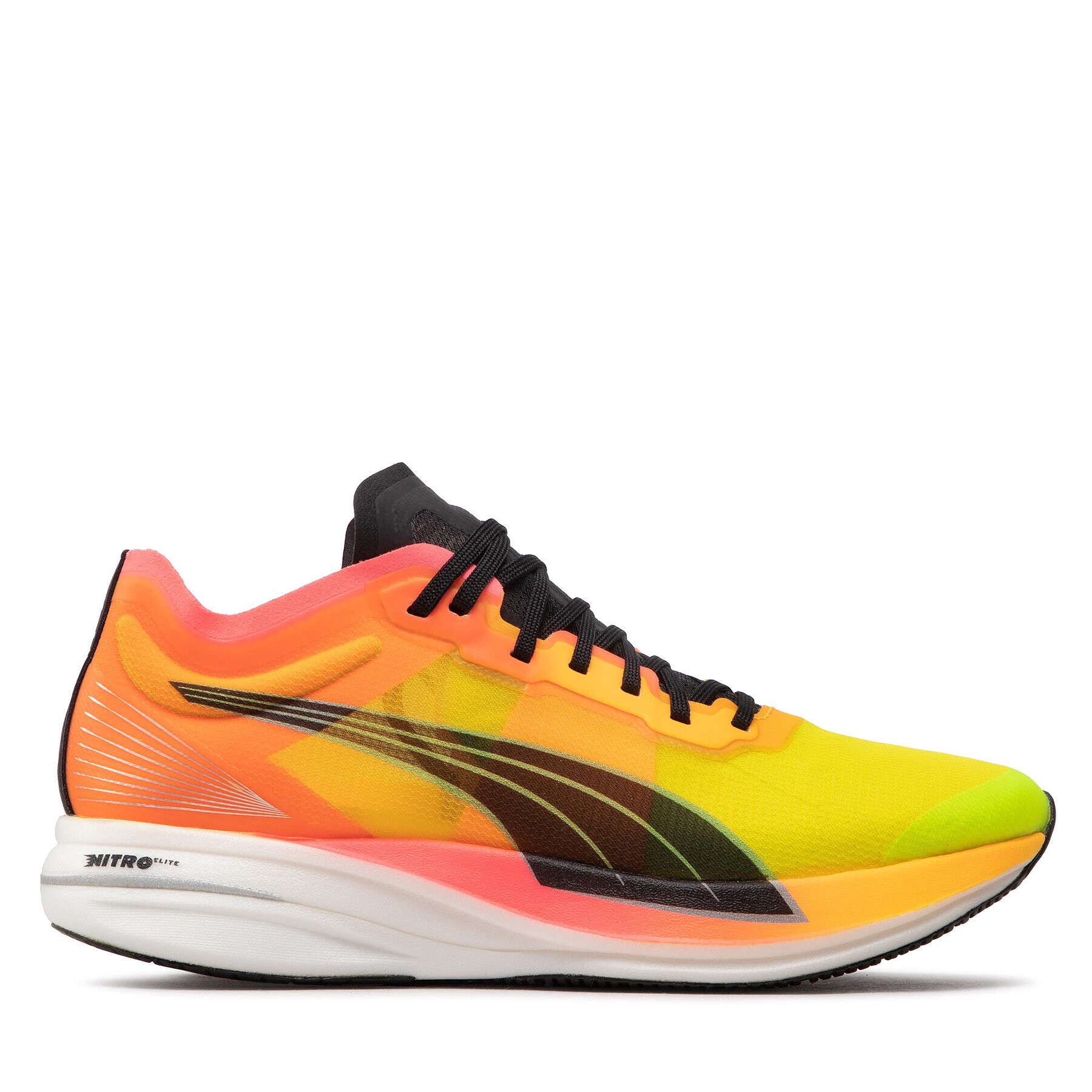 Puma Čevlji Deviate Nitro Elite Fireglow 377602 01 Rumena - Pepit.si