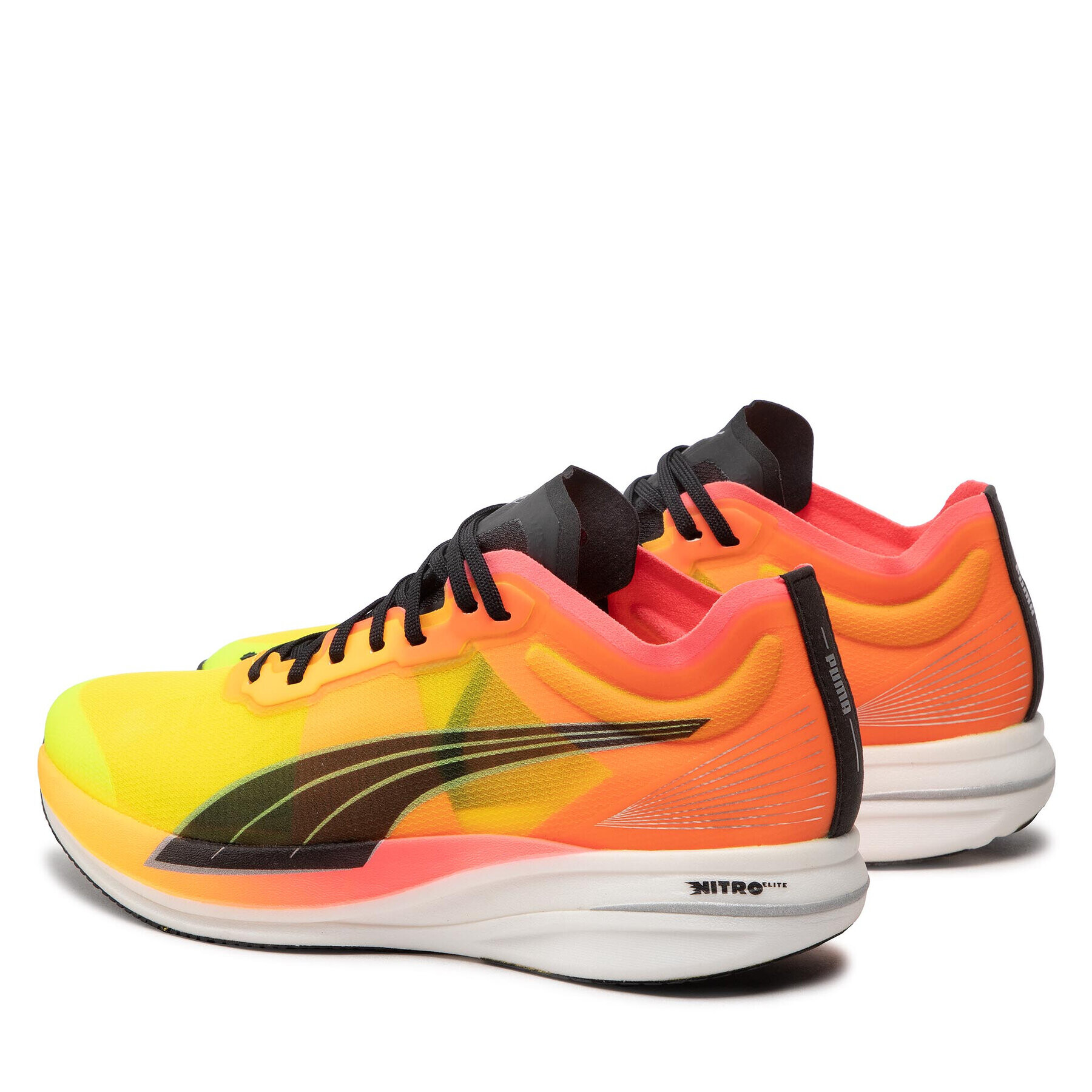 Puma Čevlji Deviate Nitro Elite Fireglow 377602 01 Rumena - Pepit.si