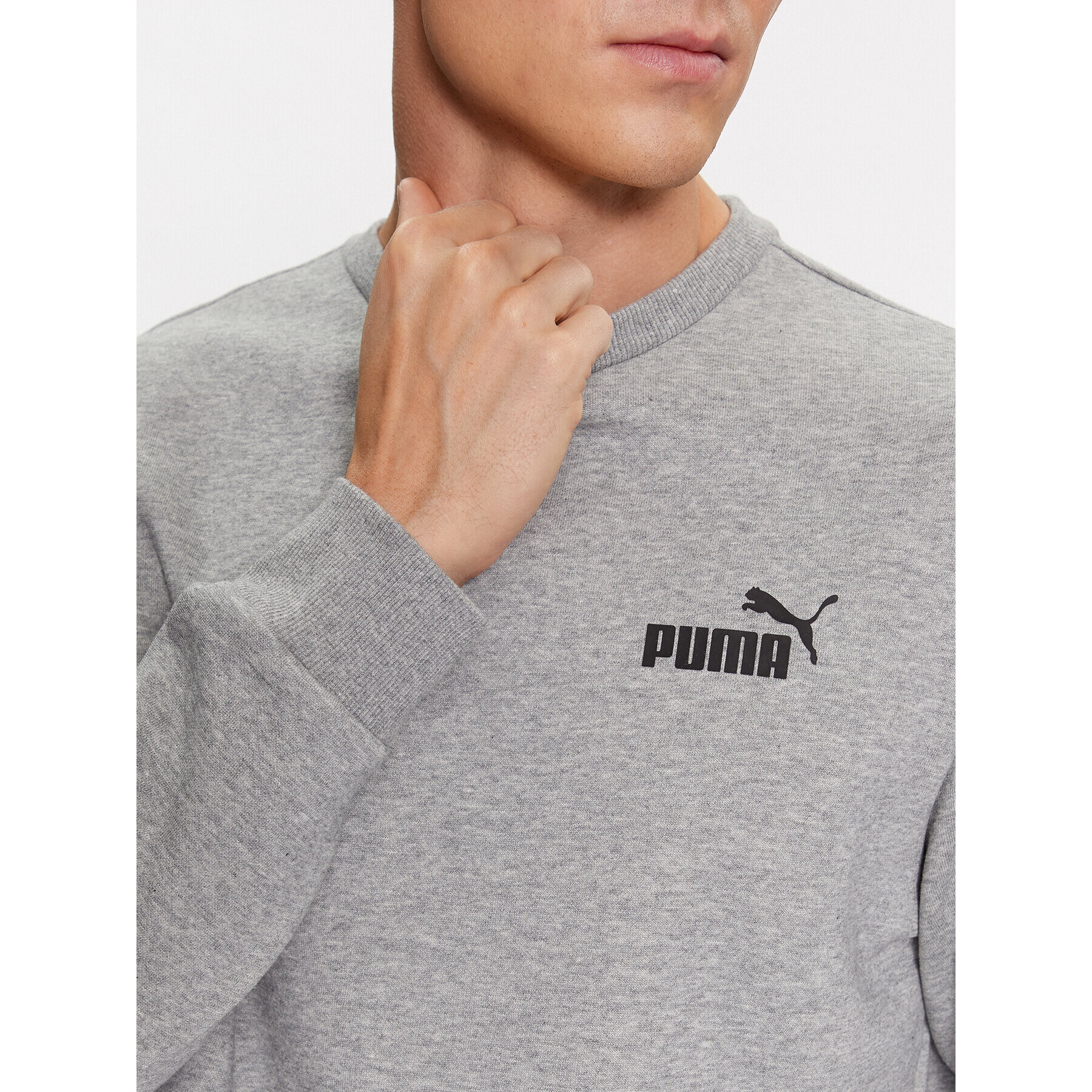 Puma Jopa Ess Small Logo 586682 Siva Regular Fit - Pepit.si