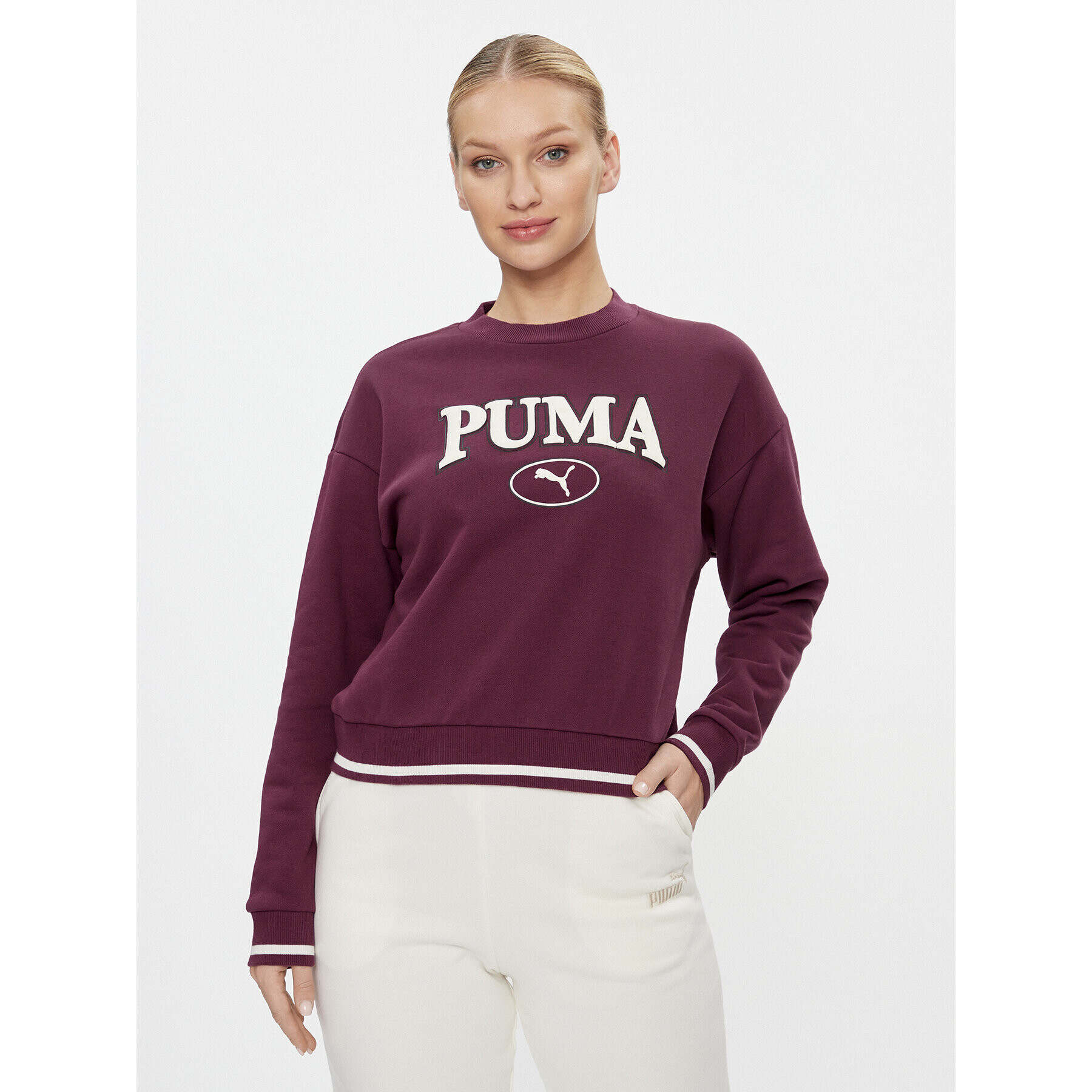 Puma Jopa Squad 621488 Bordo rdeča Regular Fit - Pepit.si