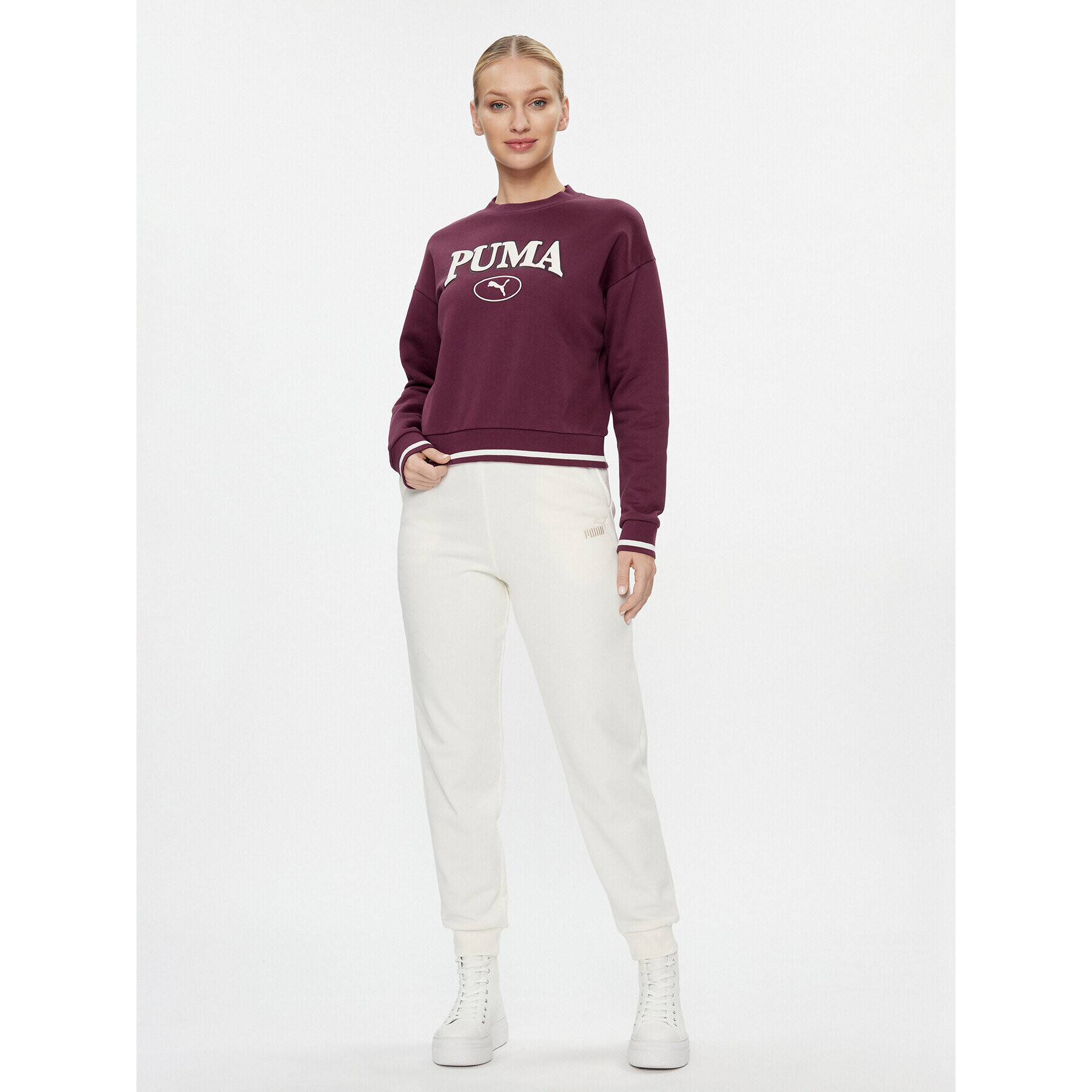 Puma Jopa Squad 621488 Bordo rdeča Regular Fit - Pepit.si