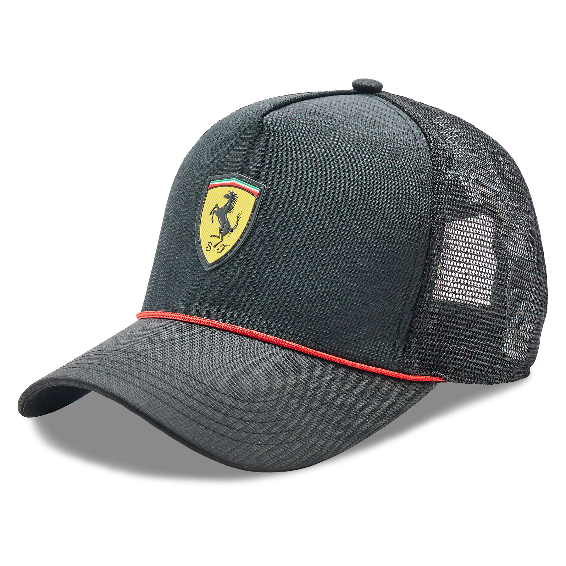 Puma Kapa s šiltom Ferrari SPTWR Race Trucker Cap 024452 Črna - Pepit.si