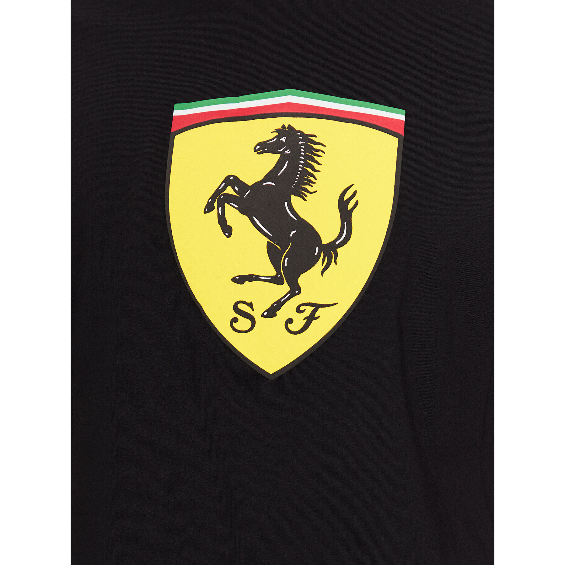 Puma Majica Ferrari Race Big Shield 538175 Črna Regular Fit - Pepit.si