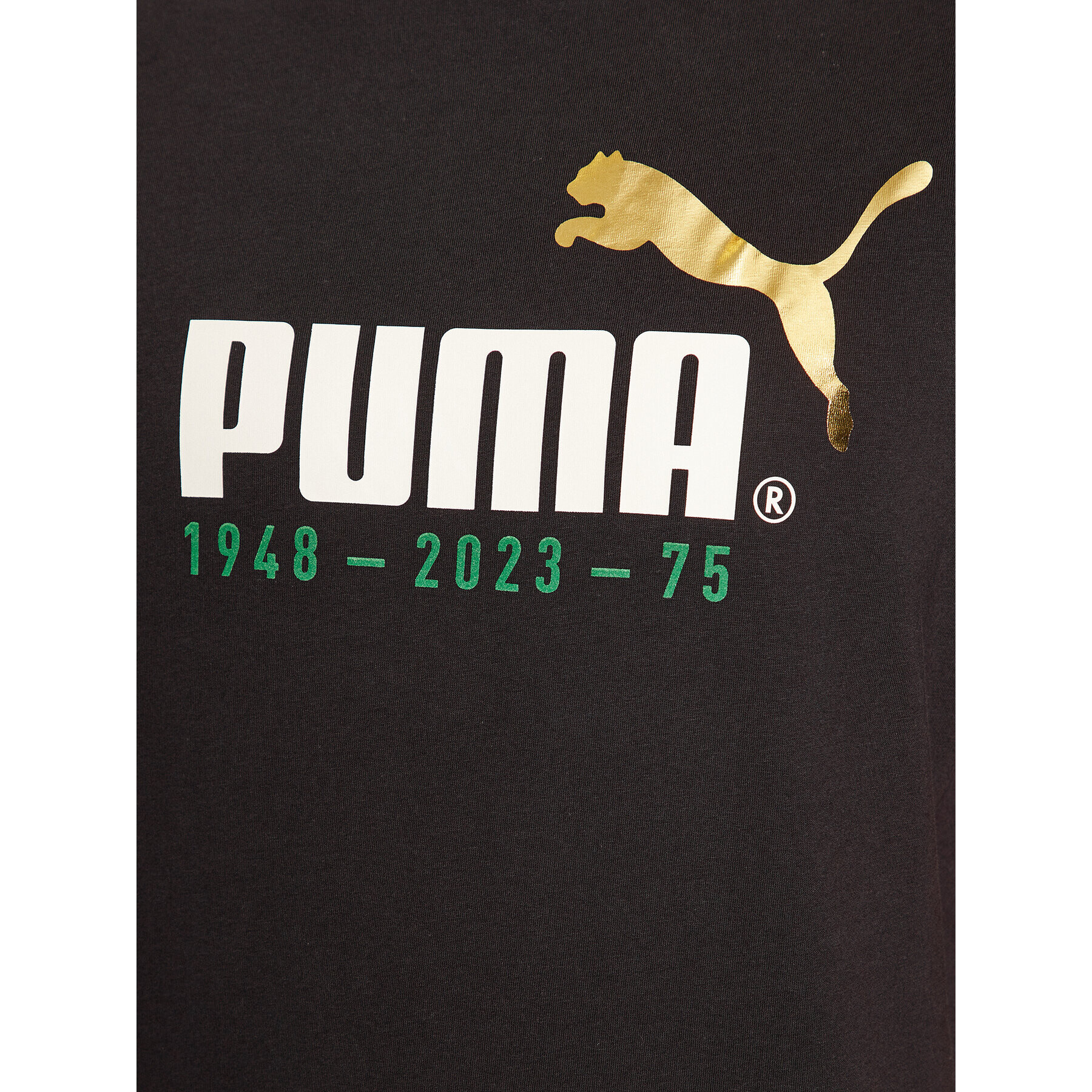 Puma Majica No. 1 Logo Celebration 676020 Črna Regular Fit - Pepit.si