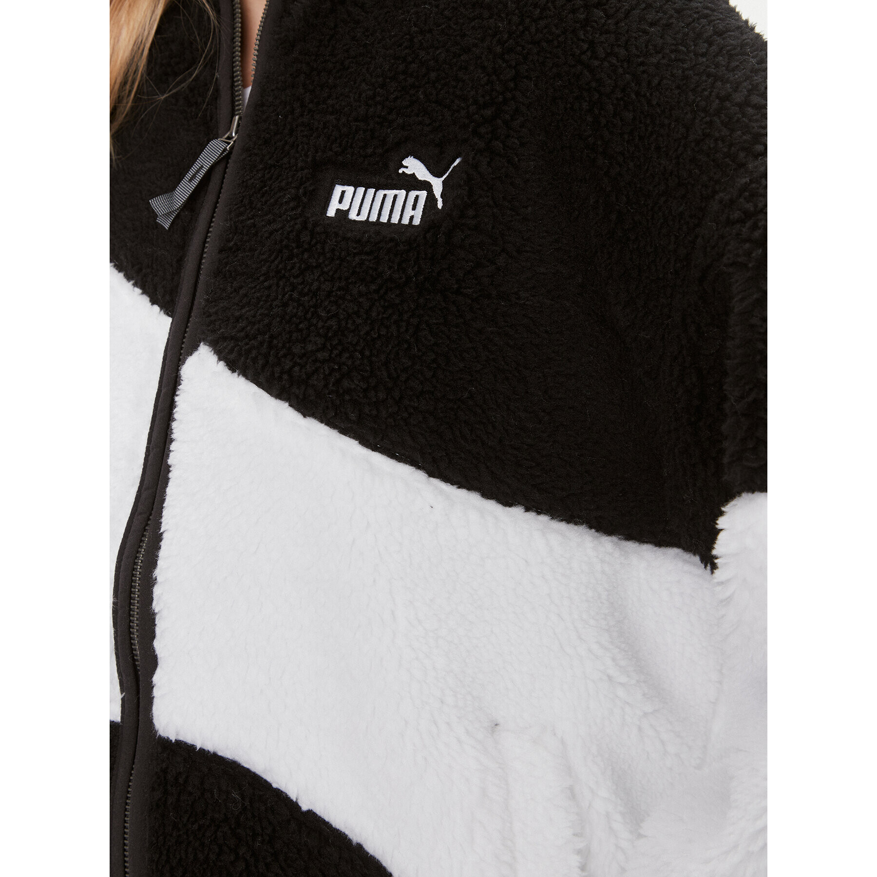 Puma Prehodna jakna Big Cat 675370 Črna Regular Fit - Pepit.si