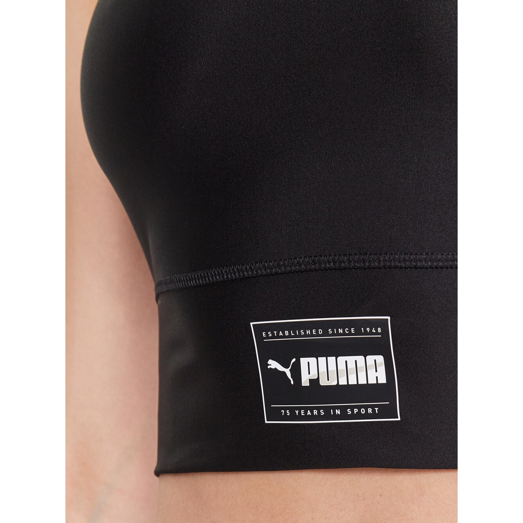 Puma Športna majica Fit Skimmer 523077 Črna Slim Fit - Pepit.si