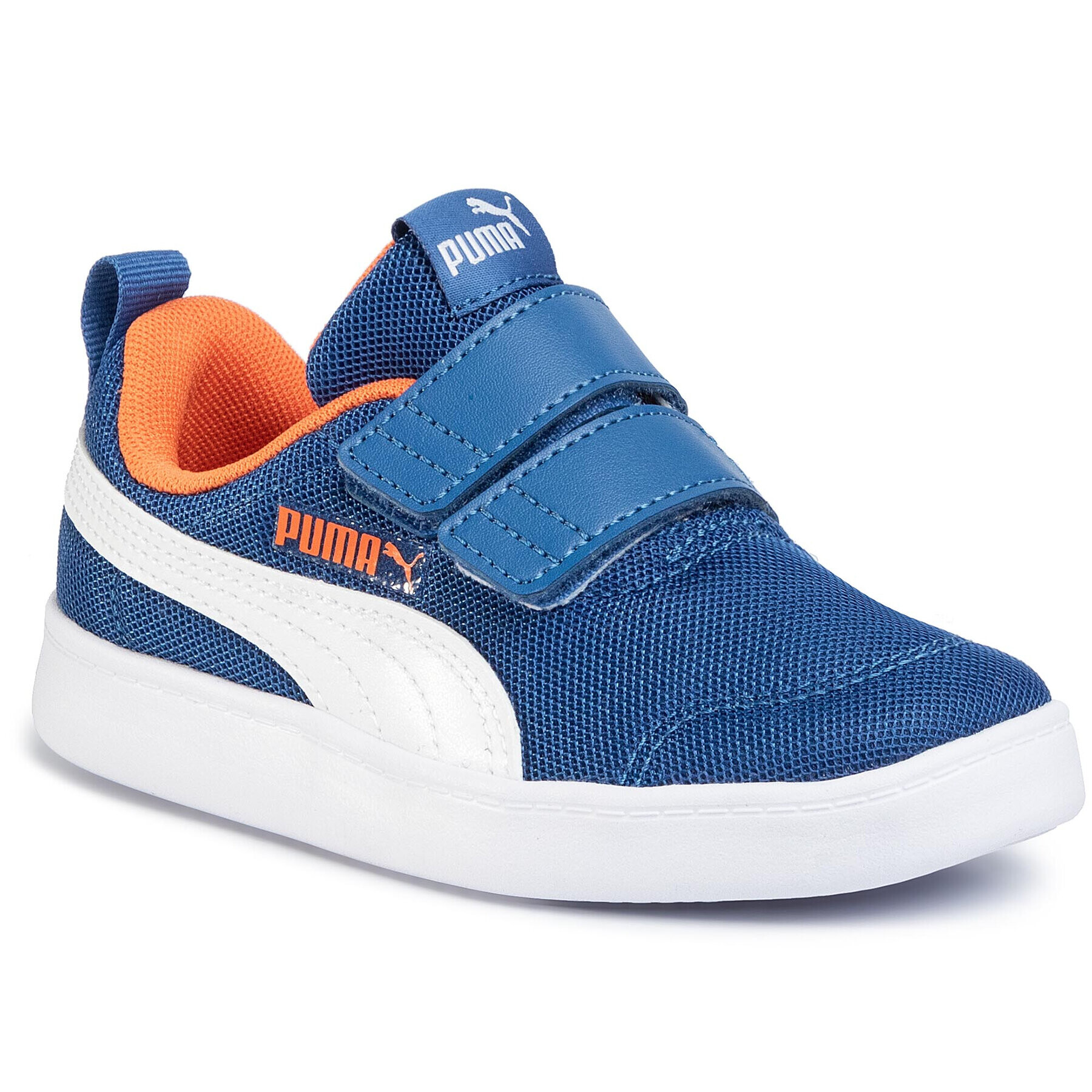 Puma Superge Courtflex V2 Mesh V PS 371758 01 Modra - Pepit.si